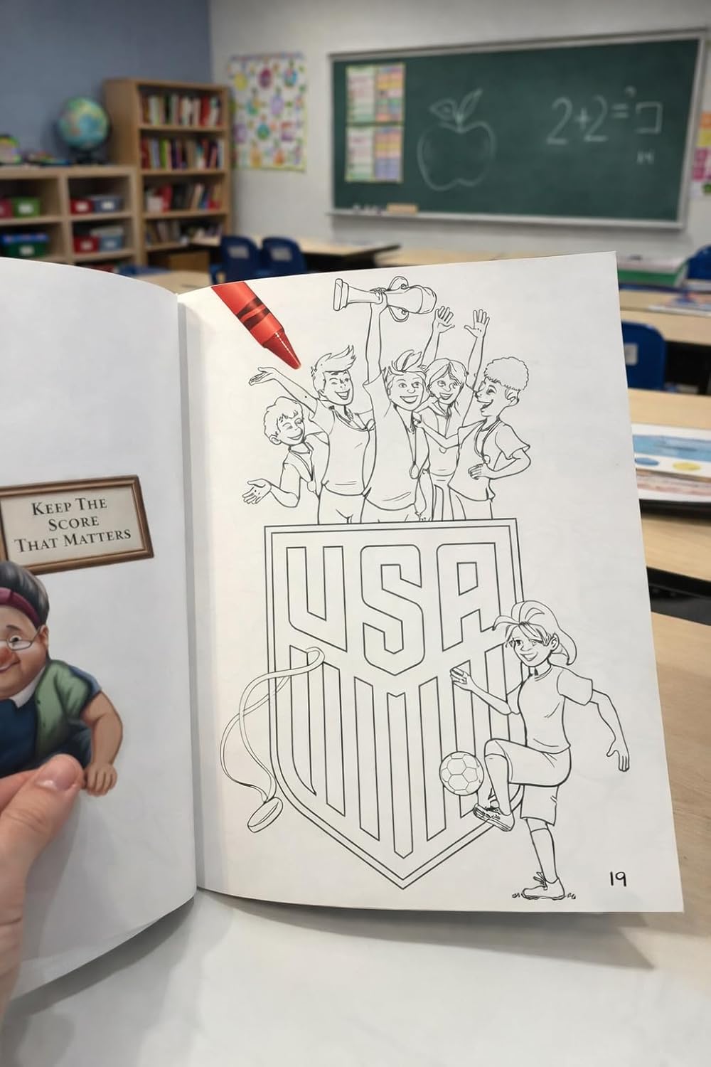 Crayola X US Soccer Federation Coloring Book - CRY001BK, alternate view 8