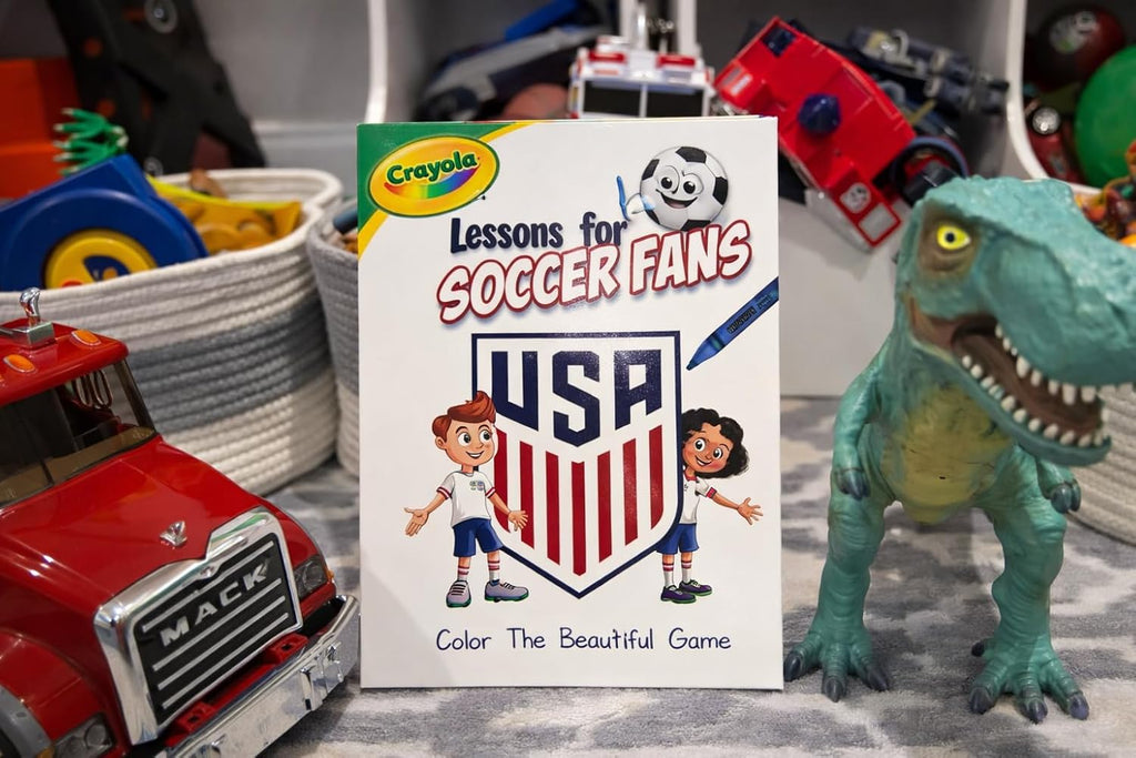 Crayola X US Soccer Federation Coloring Book - CRY001BK, alternate view 4