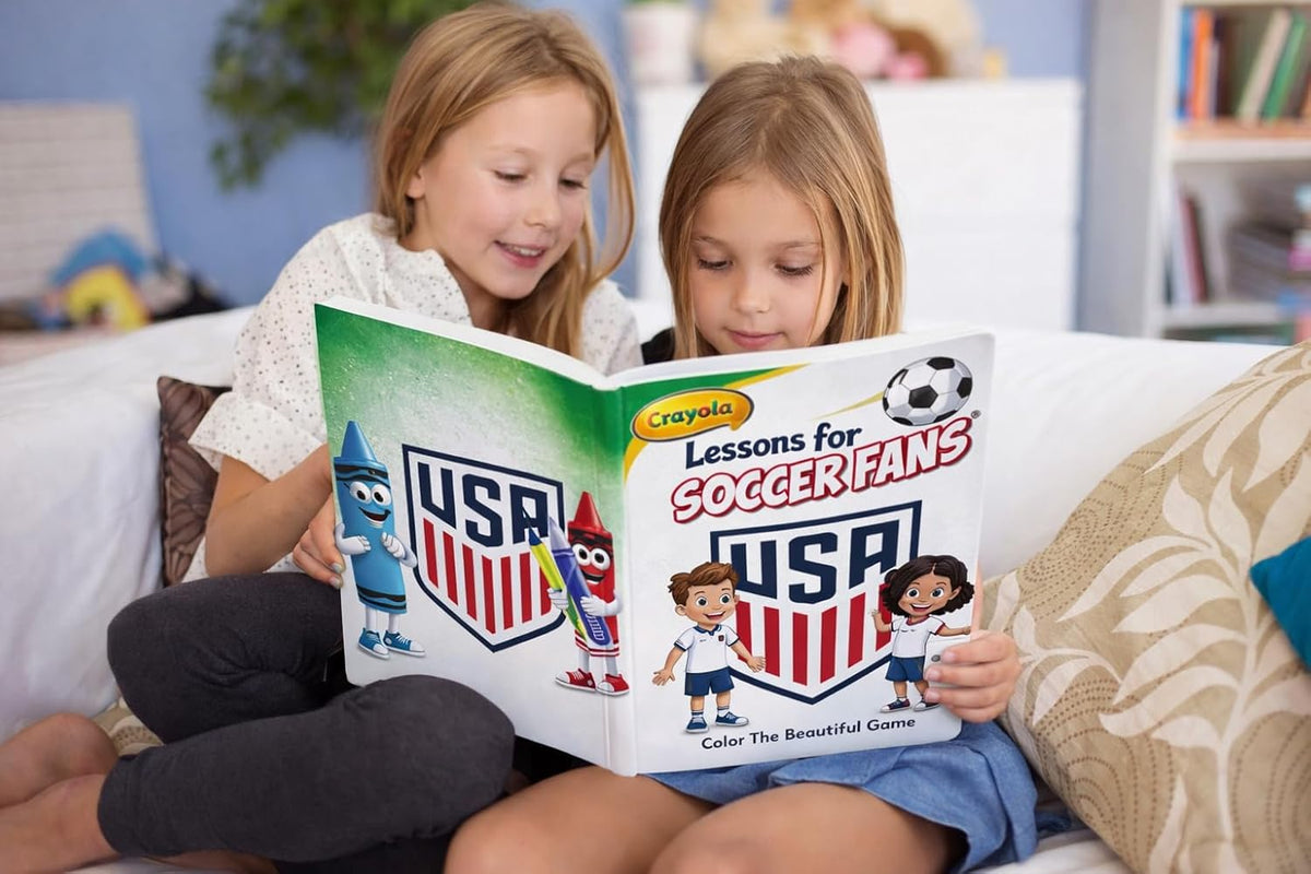 Crayola X US Soccer Federation Coloring Book - CRY001BK, alternate view 2