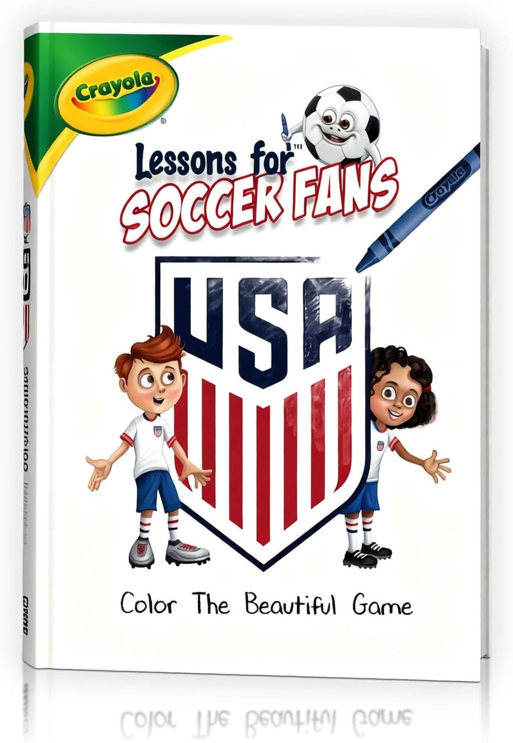 Crayola X US Soccer Federation Coloring Book - CRY001BK