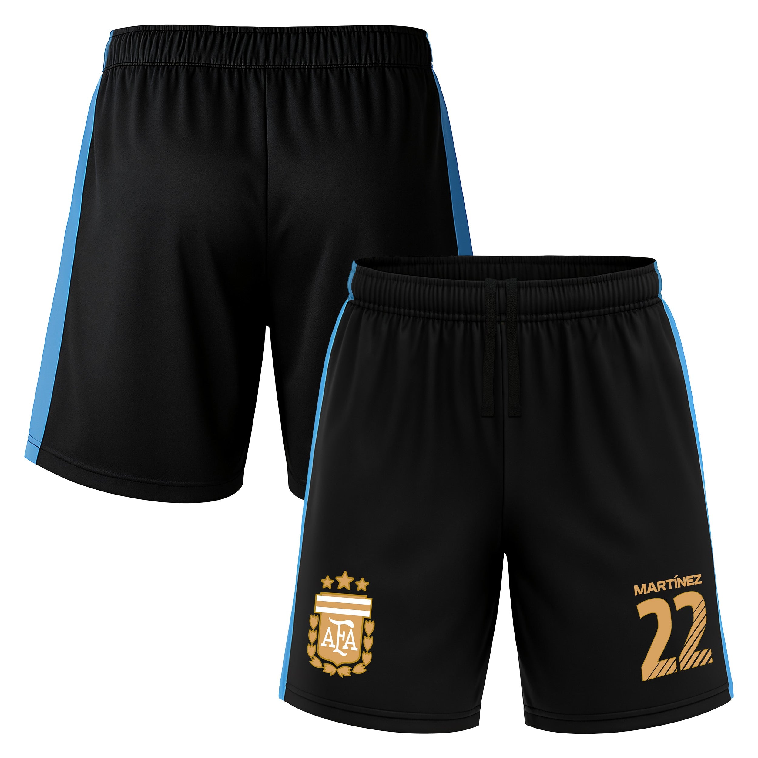 Argentina Lautaro Martinez Shorts - AFA014SH