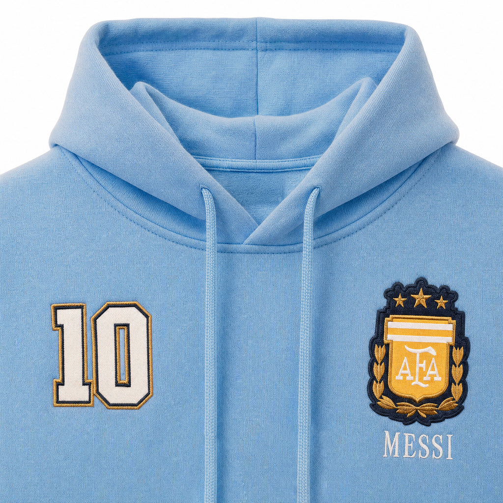 AFA Messi Hoodie Detail 2 Image