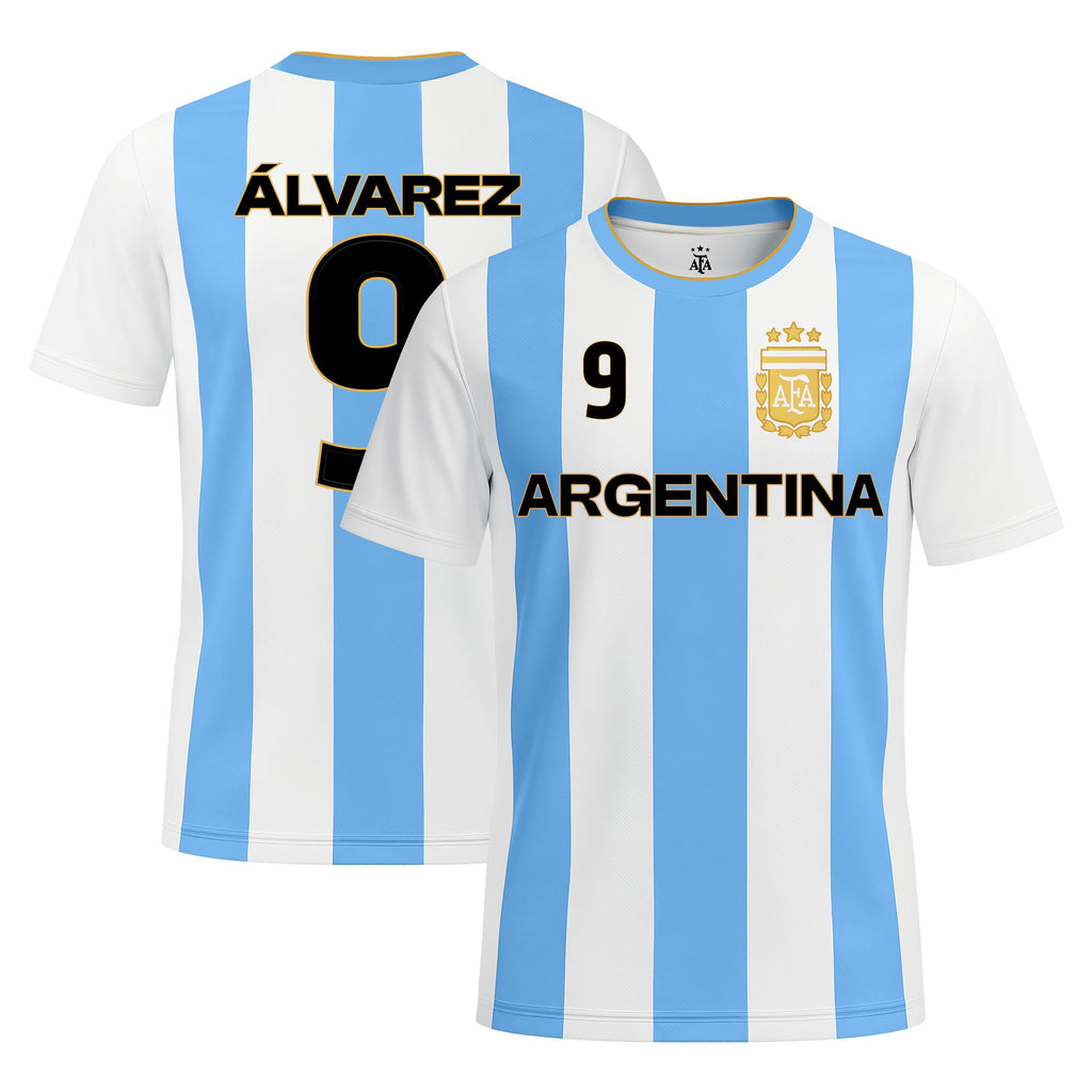 Argentina Julian Alvarez Game Day Shirt - AFA336GD-2