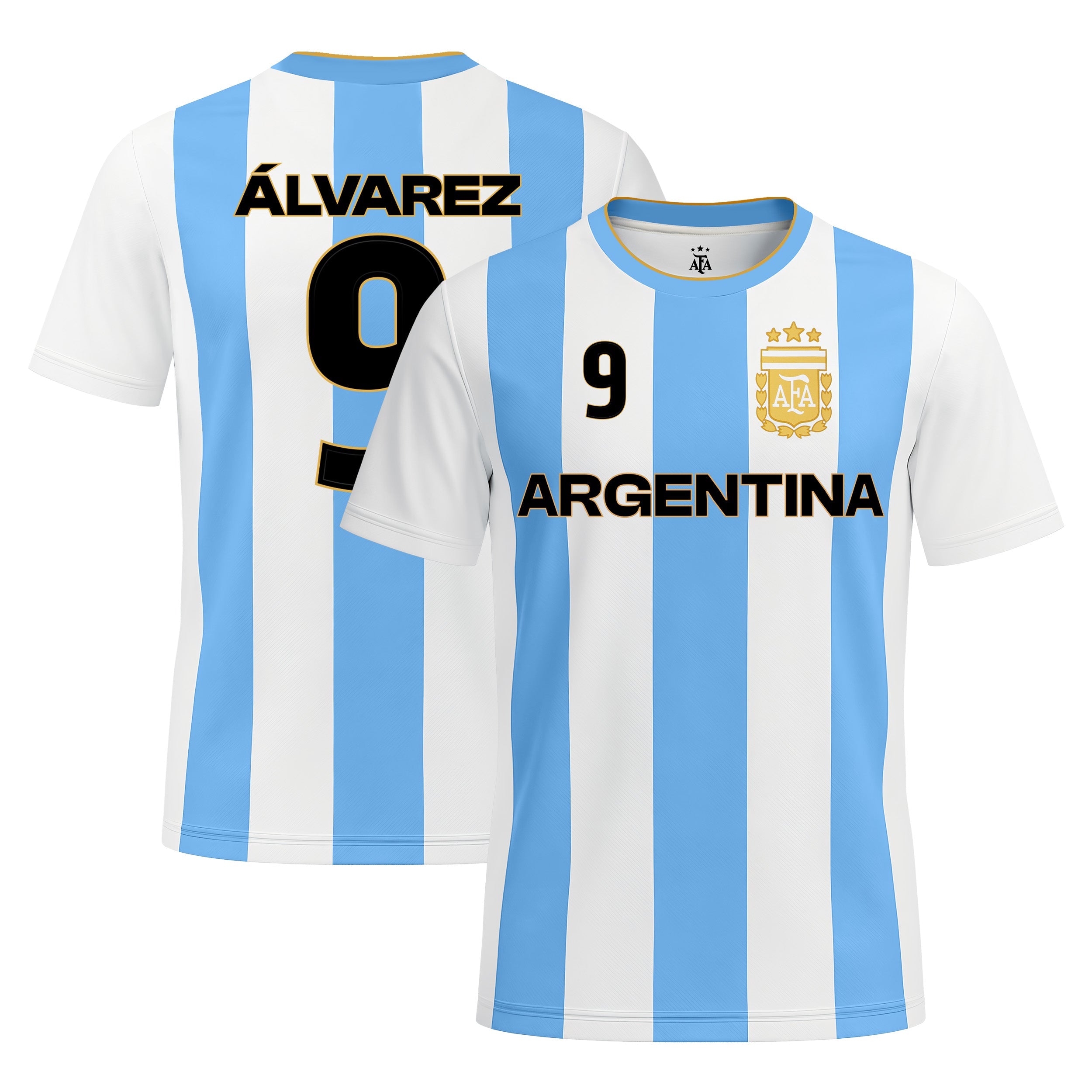 Argentina Julian Alvarez Game Day Shirt - AFA336GD-2