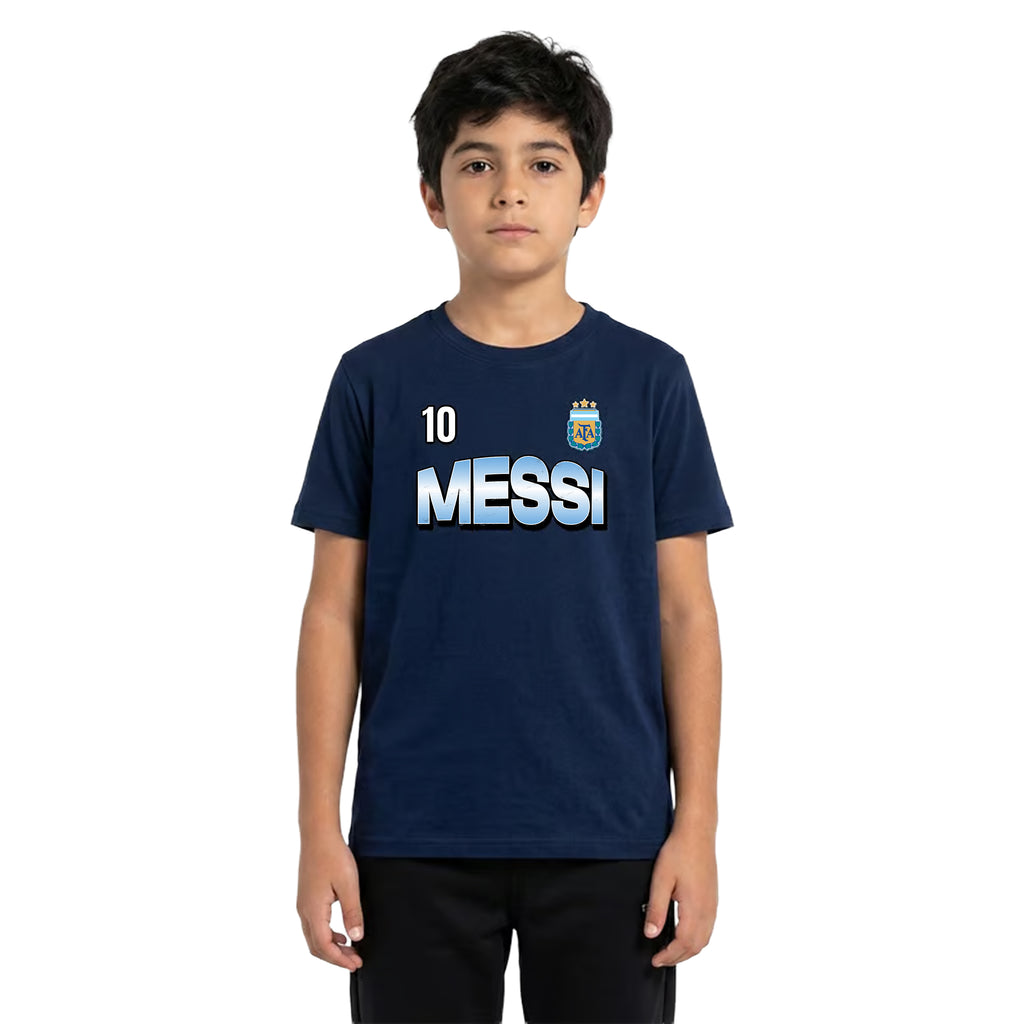 Argentina Lionel Messi Cotton T-Shirt - AFA697CT-LM-2