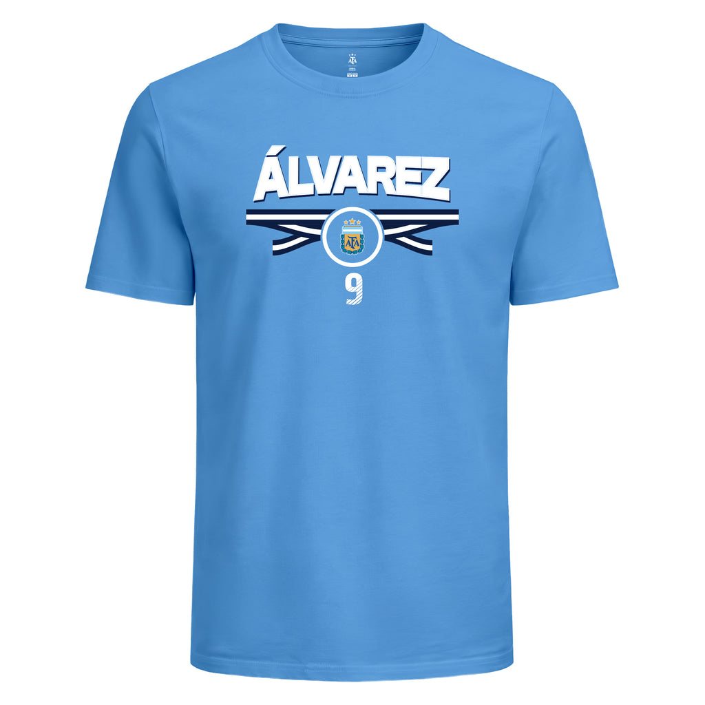 Argentina Julián Alvarez Cotton T-Shirt - AFA698CT-JA
