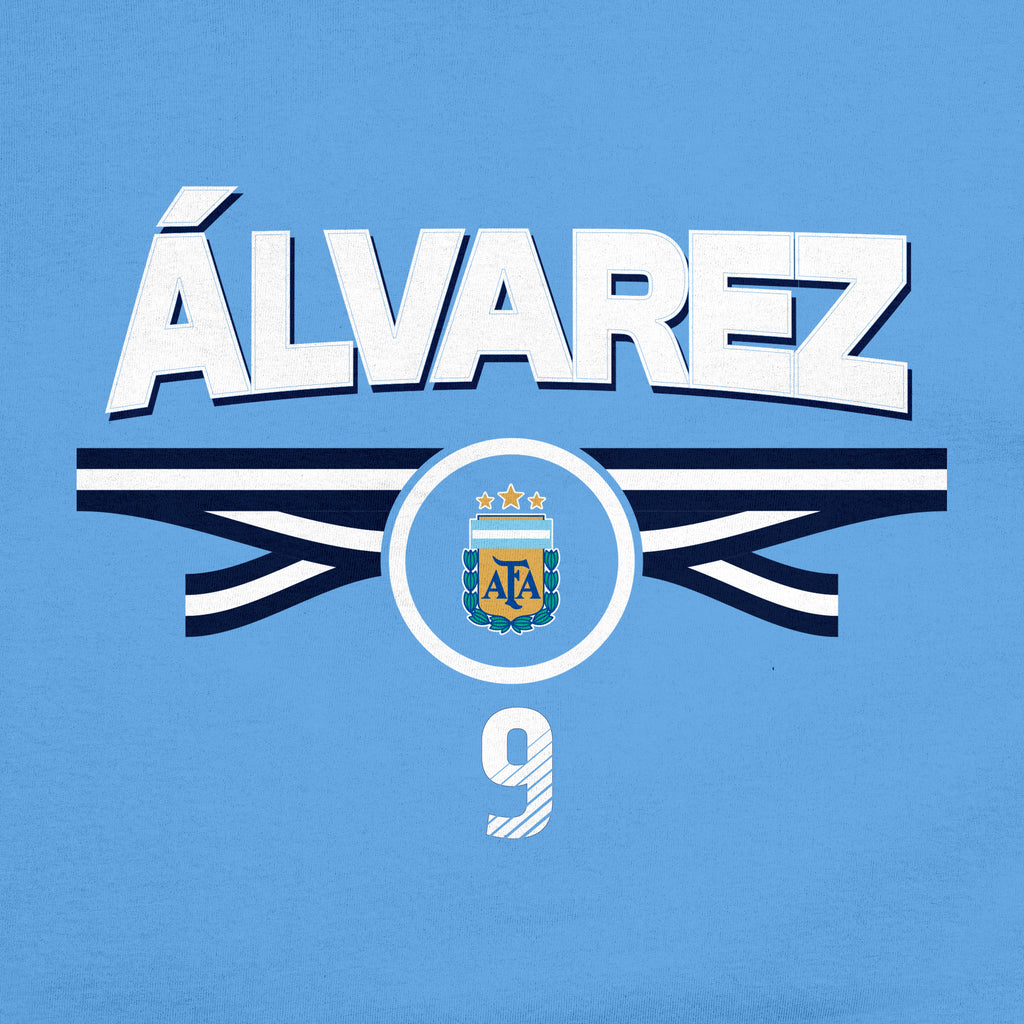 Argentina Julián Alvarez Cotton T-Shirt - AFA698CT-JA