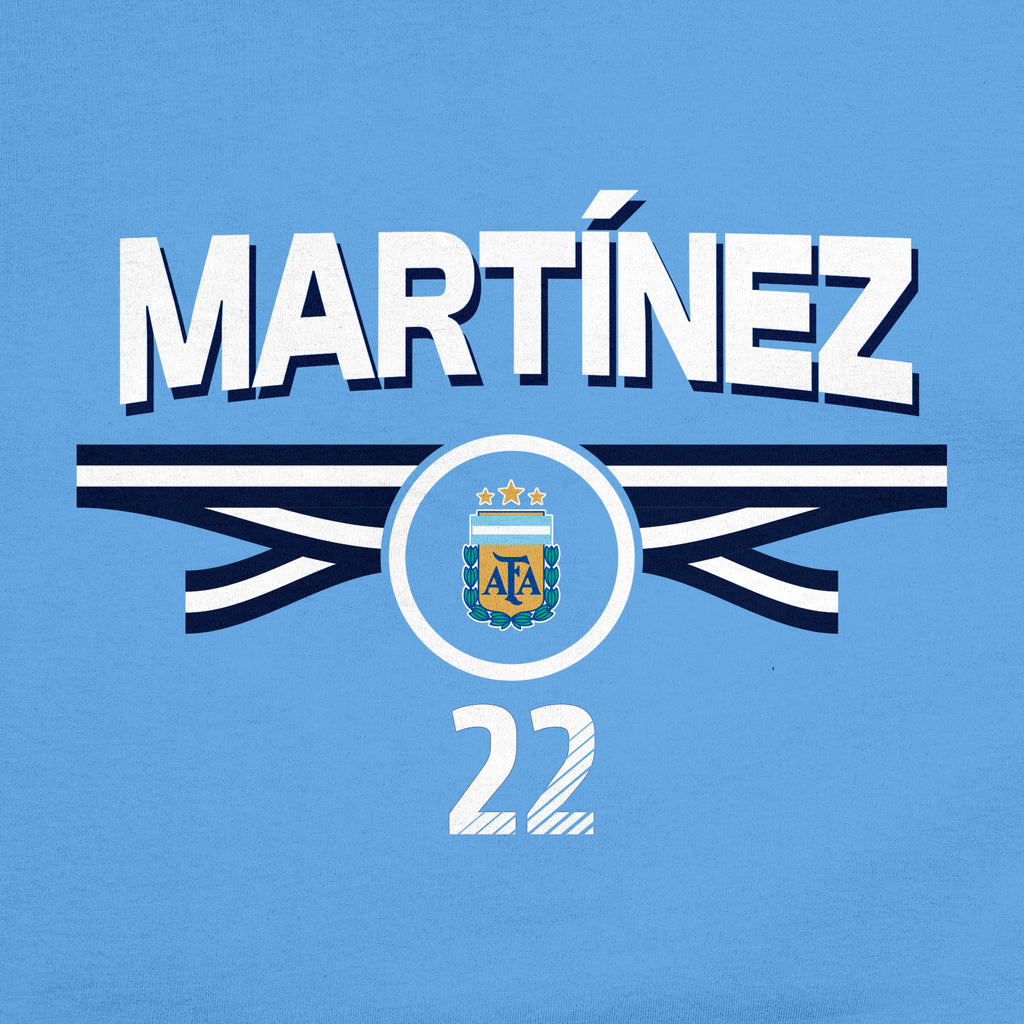 Argentina Lautaro Martínez Cotton T-Shirt - AFA698CT-LA