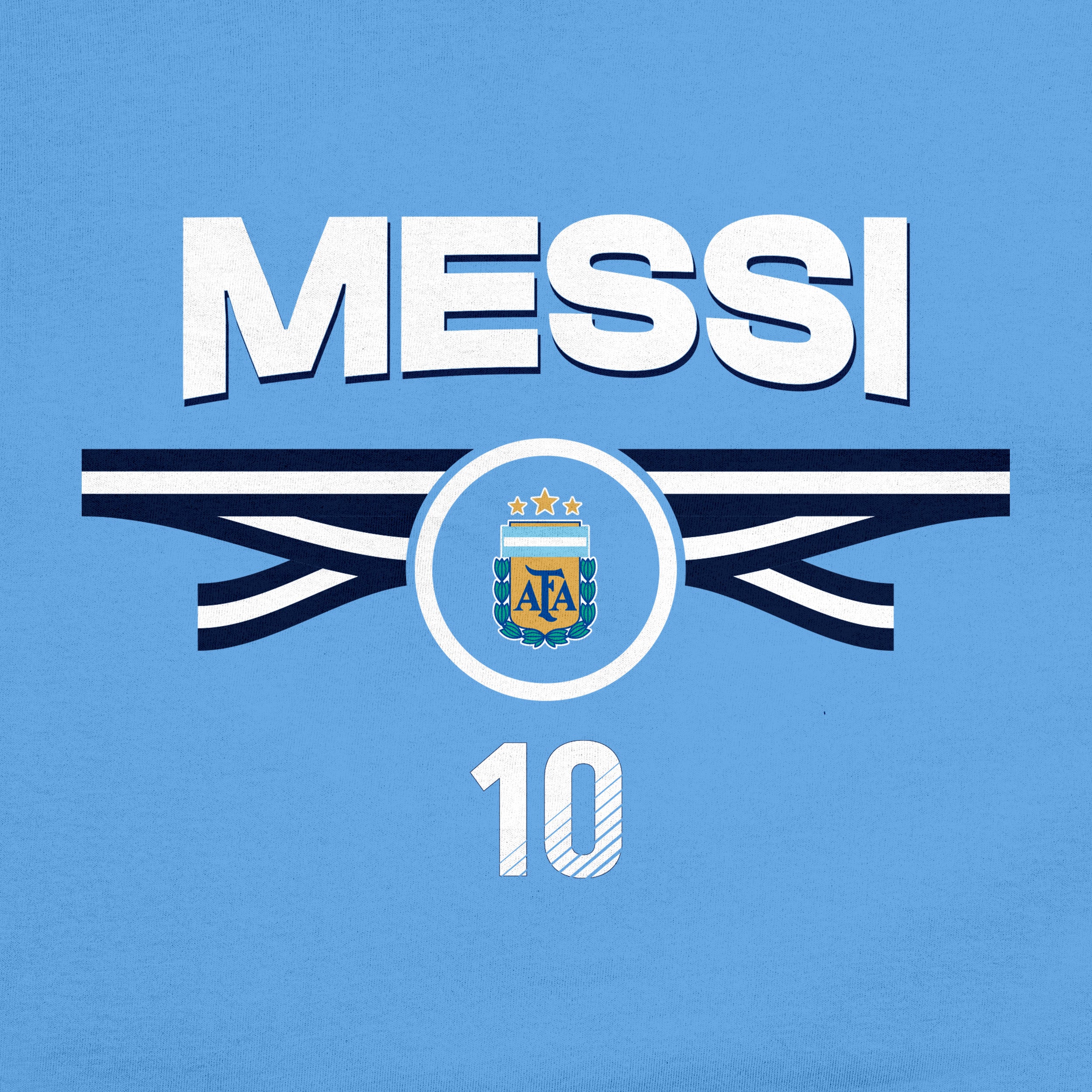 Argentina Lionel Messi Cotton T-Shirt - AFA698CT-LM