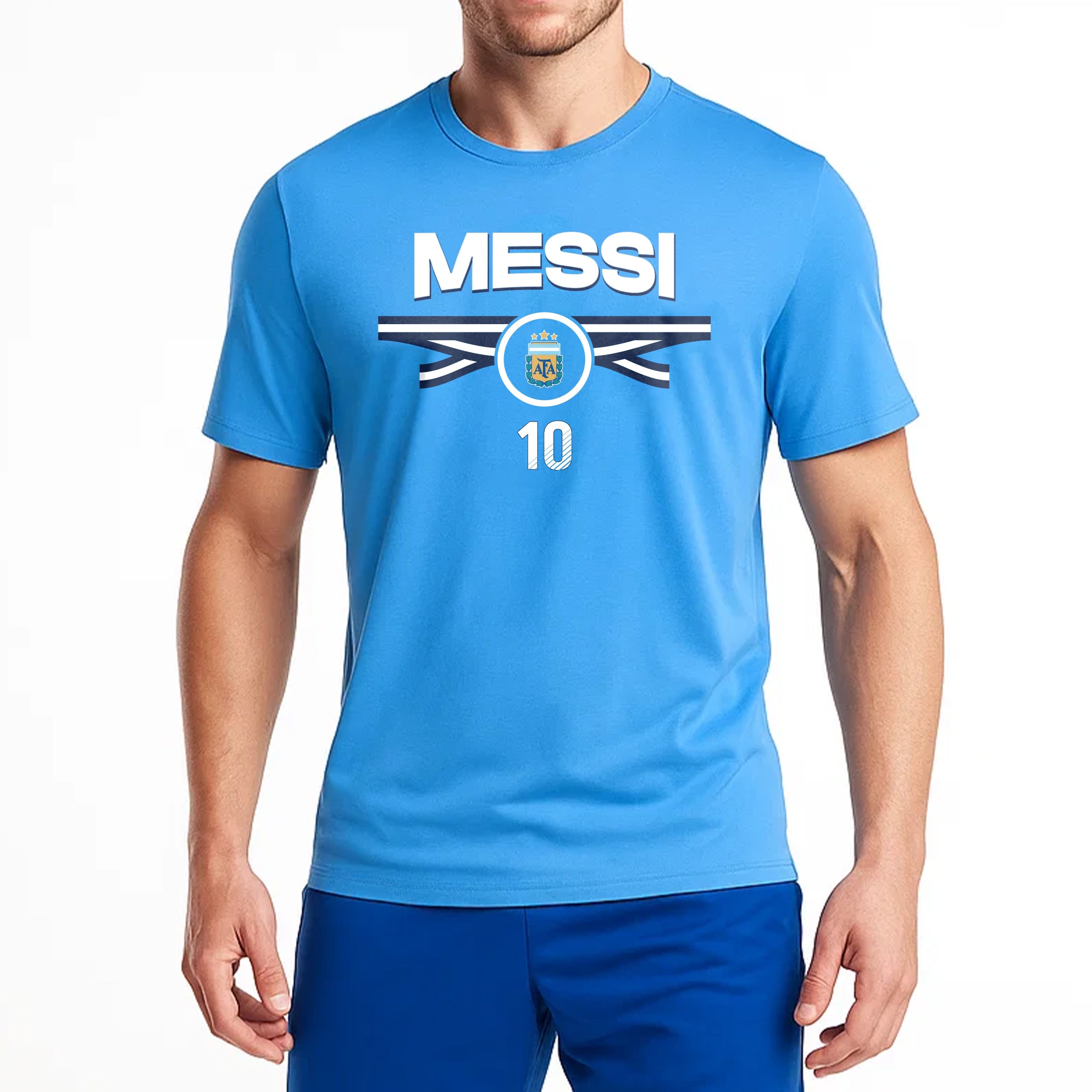 Argentina Lionel Messi Cotton T-Shirt - AFA698CT-LM