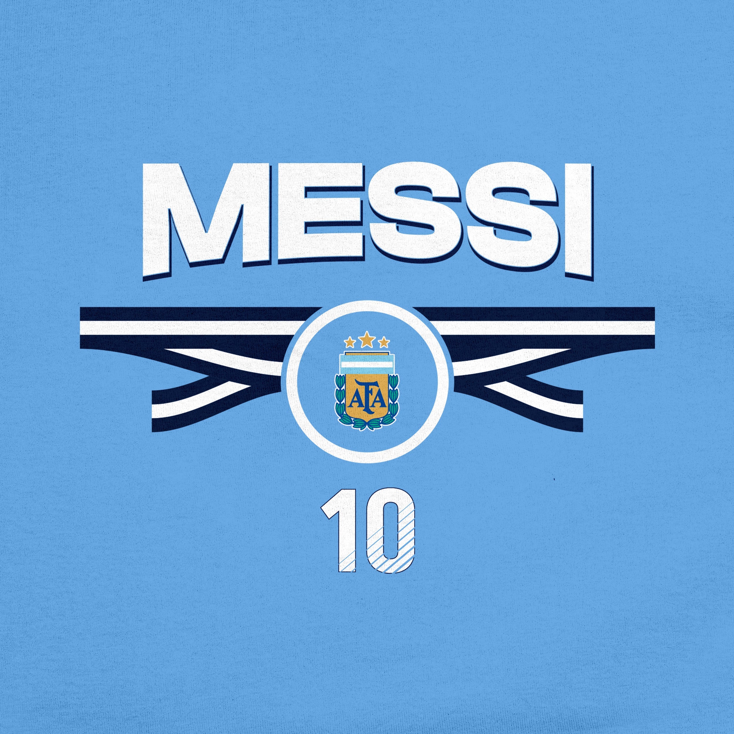 Argentina Lionel Messi Cotton T-Shirt - AFA698CT-LM