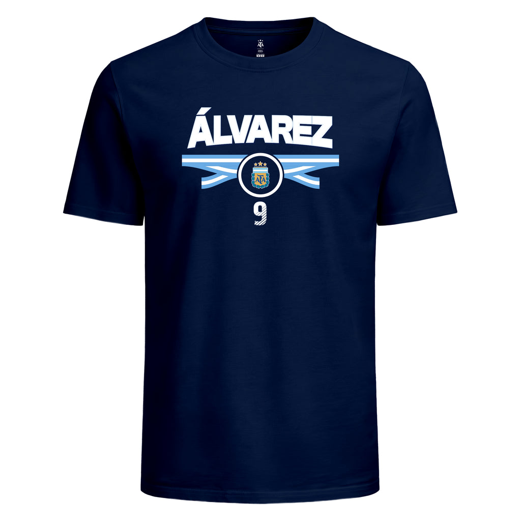 Argentina Julián Alvarez Cotton T-Shirt - AFA698CT-JA