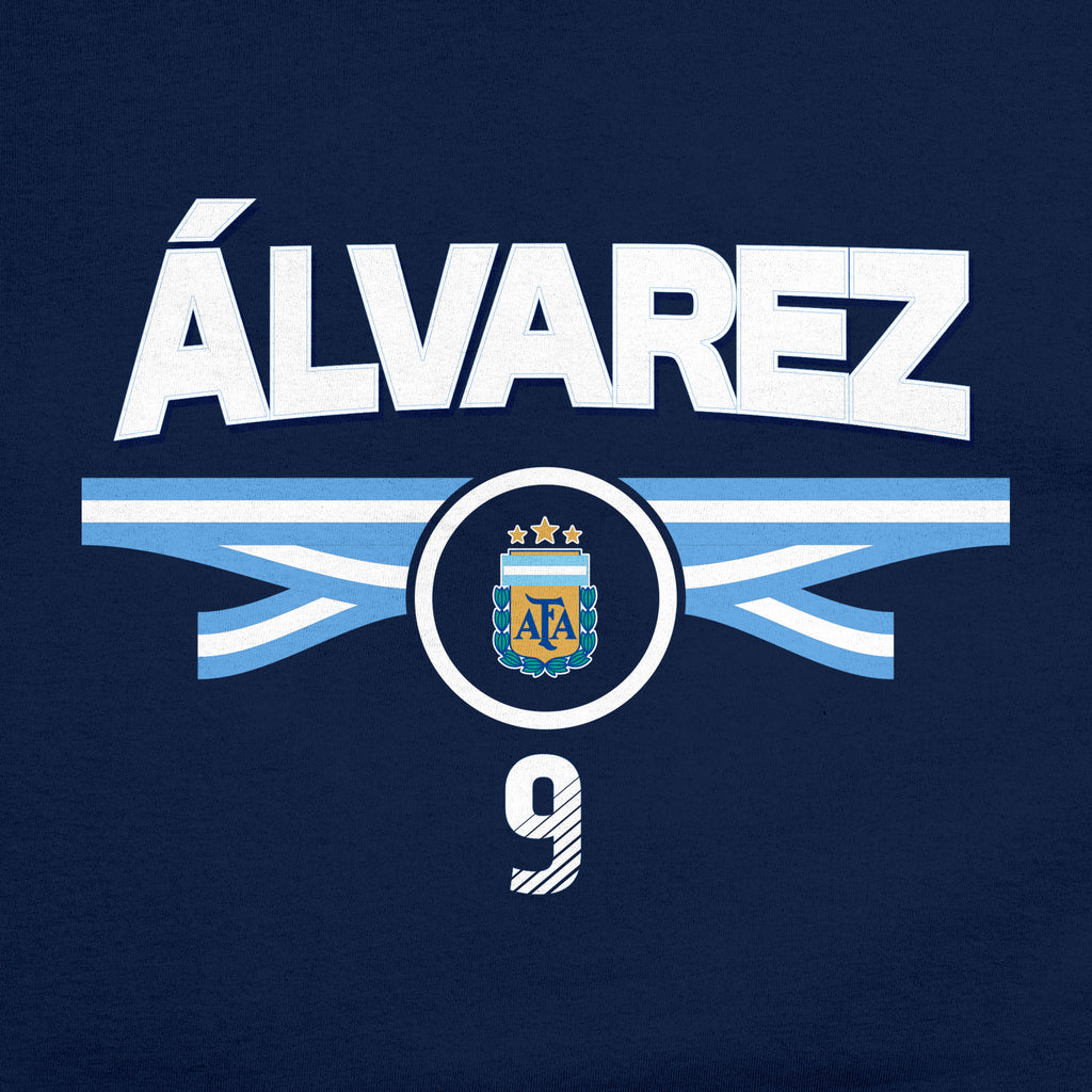 Argentina Julián Alvarez Cotton T-Shirt - AFA698CT-JA