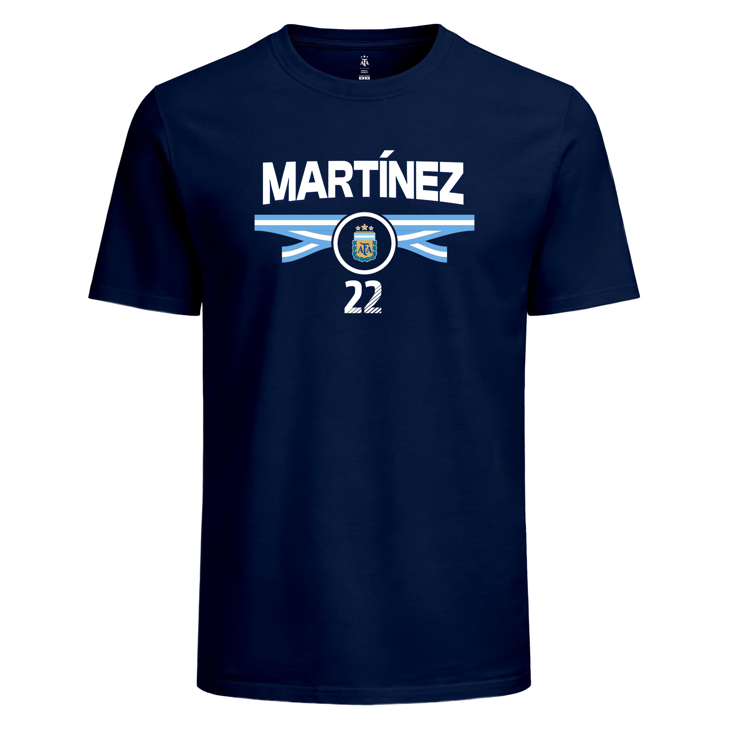 Argentina Lautaro Martínez Cotton T-Shirt - AFA698CT-LA