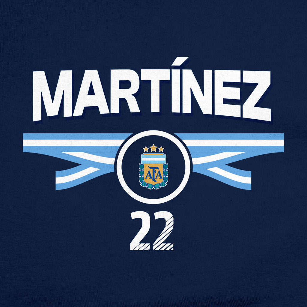 Argentina Lautaro Martínez Cotton T-Shirt - AFA698CT-LA