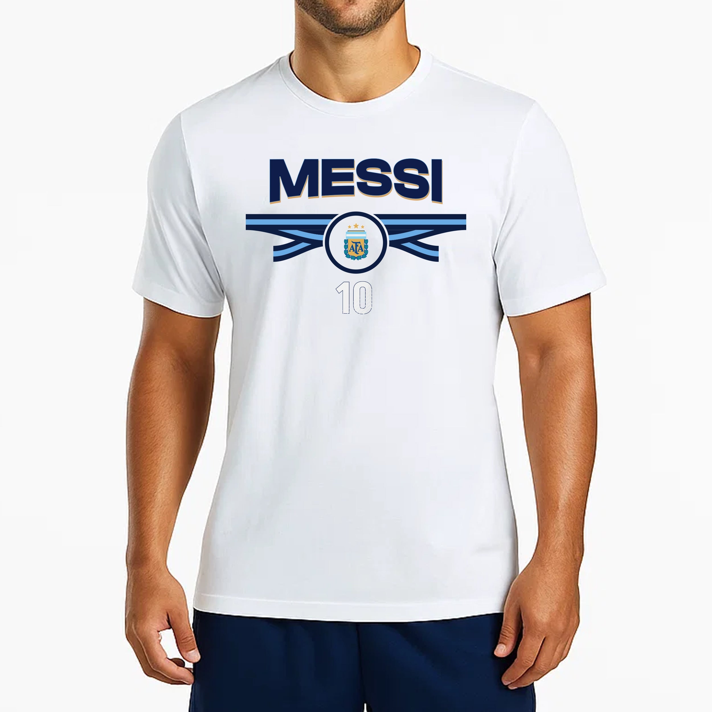 Argentina Lionel Messi Cotton T-Shirt - AFA698CT-LM
