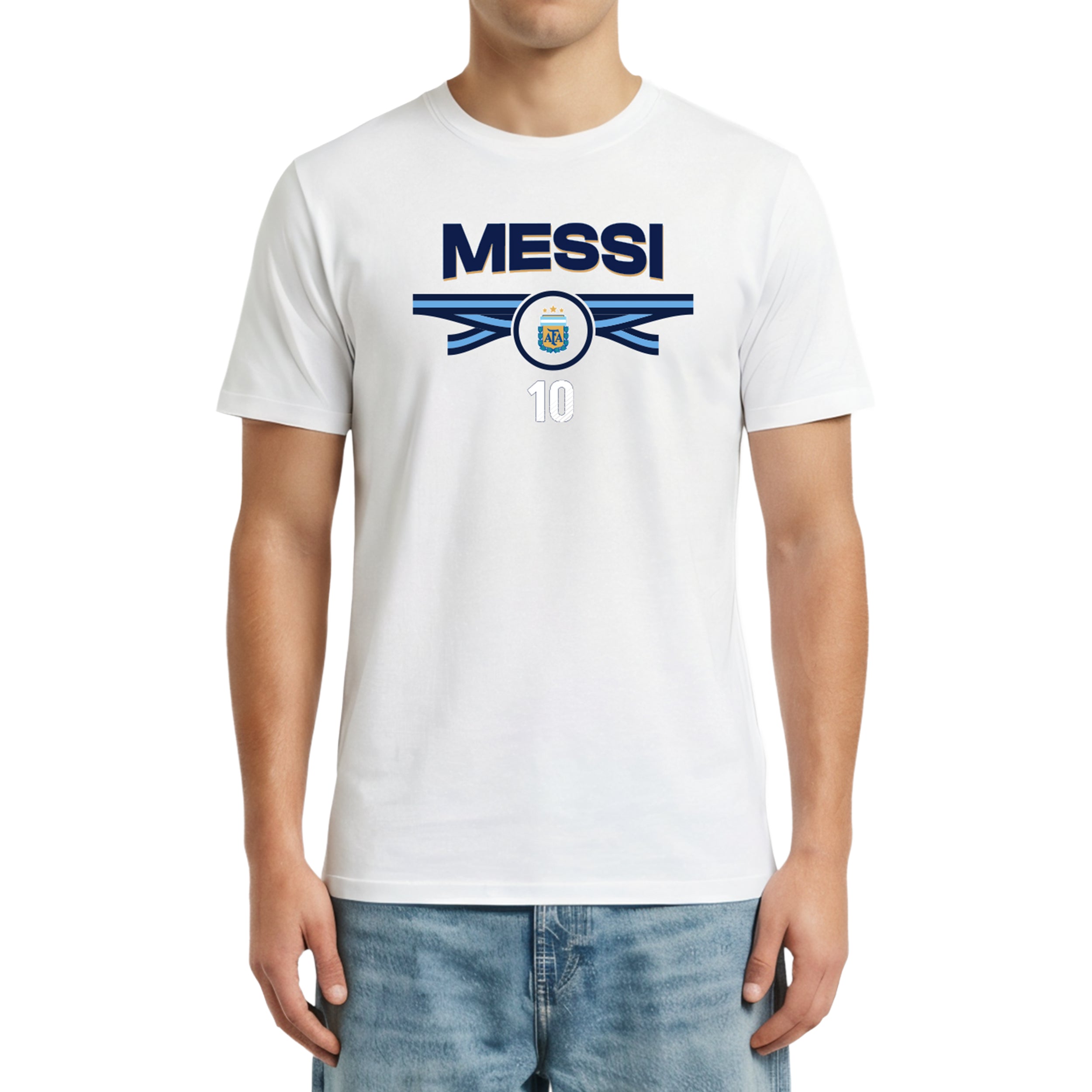 Argentina Lionel Messi Cotton T-Shirt - AFA698CT-LM