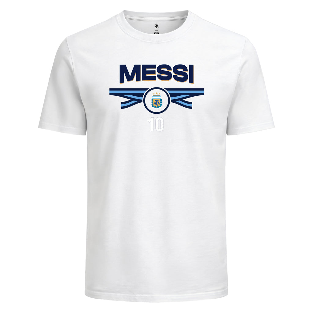Argentina Lionel Messi Cotton T-Shirt - AFA698CT-LM
