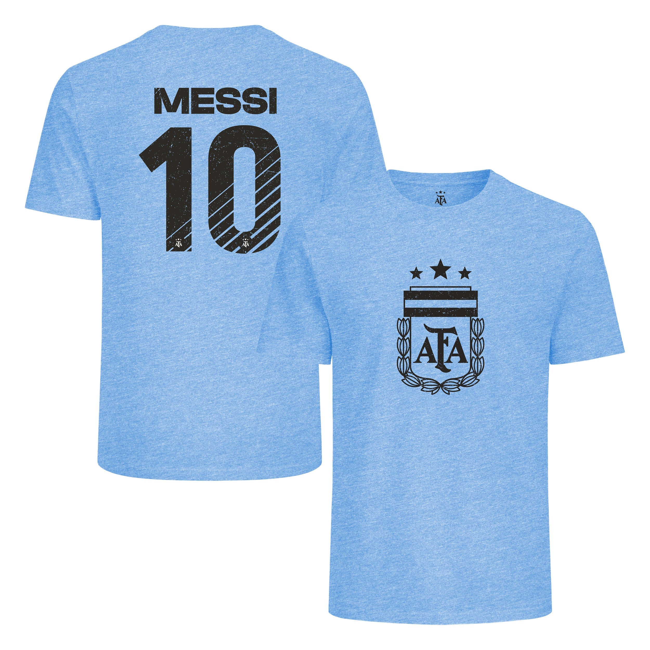 Messi Light Blue T-Shirt Front