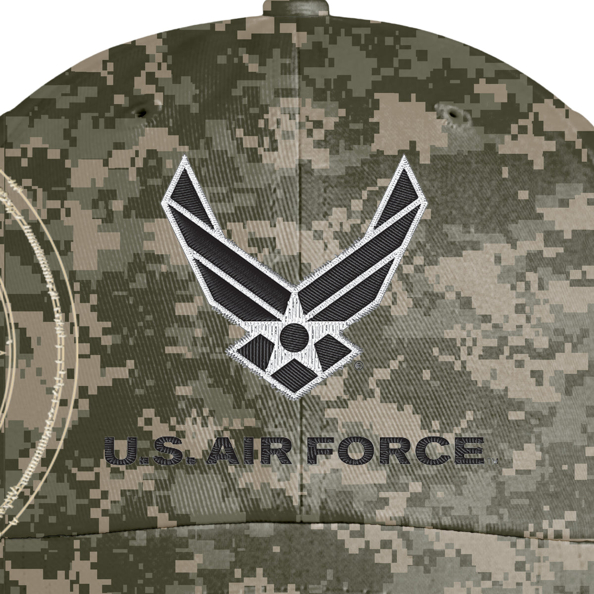 Air Force Cap Detail Image