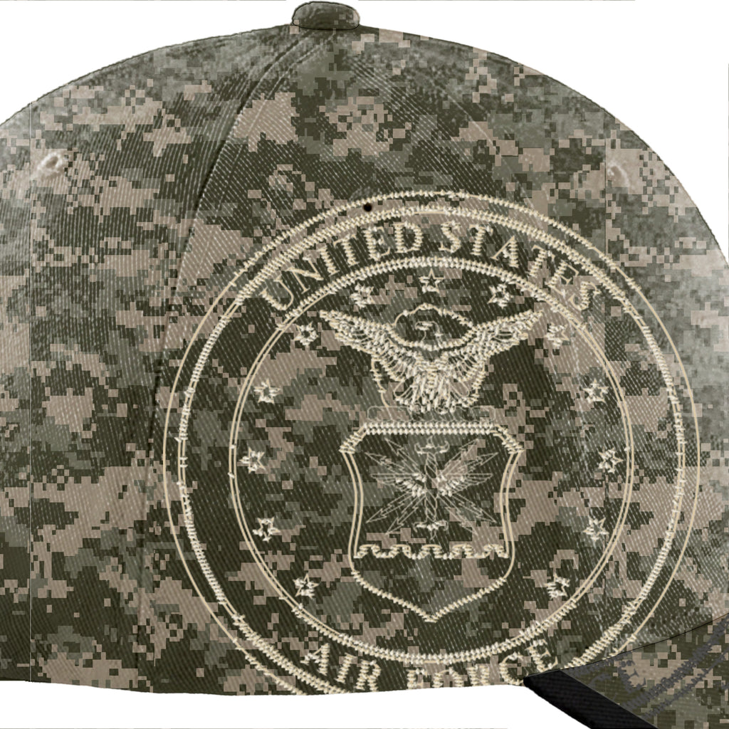 Air Force Cap Side Detail Image