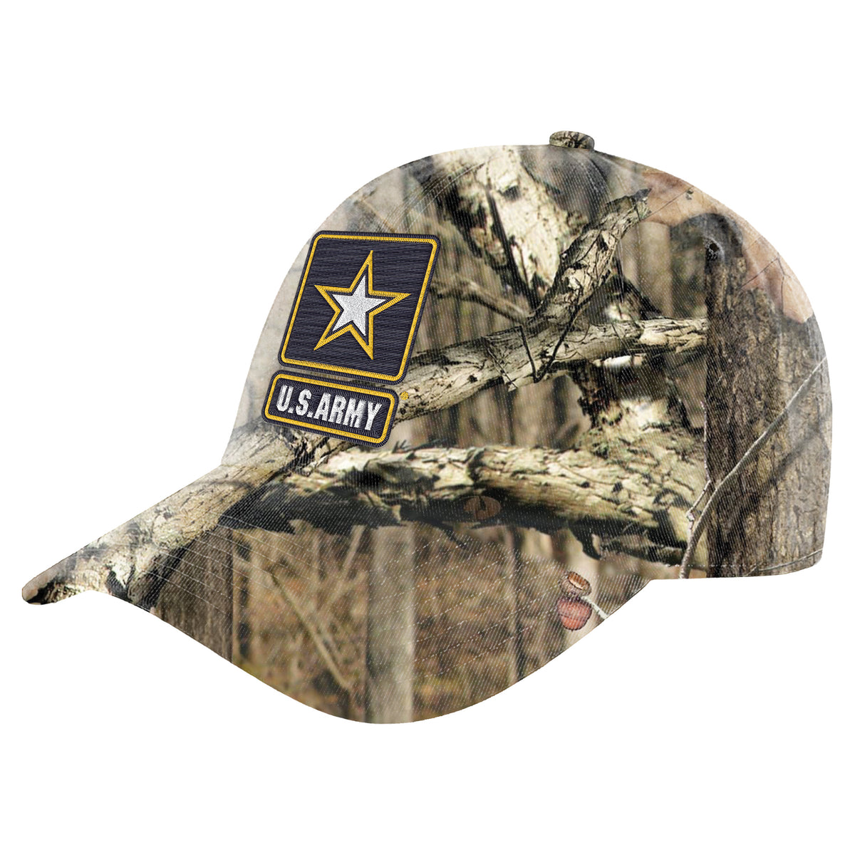 Camo Army Cap Side Image