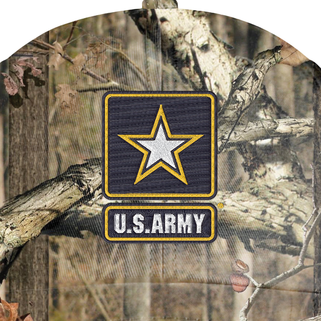 Camo Army Cap Detail Image