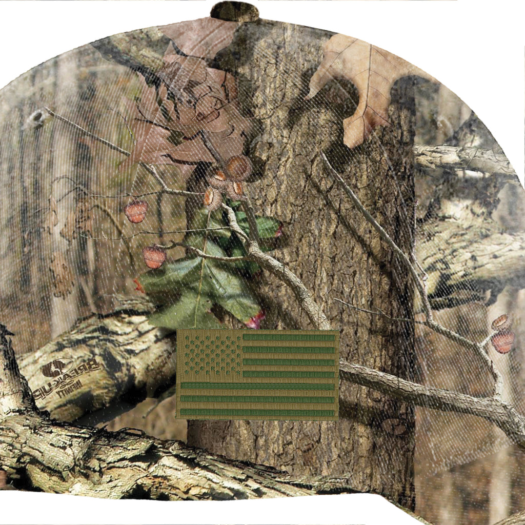 Camo Army Cap Side Detail Image