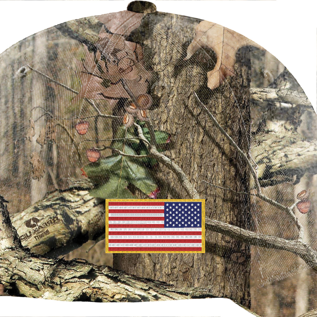 Camo Army Cap Side Detail Image