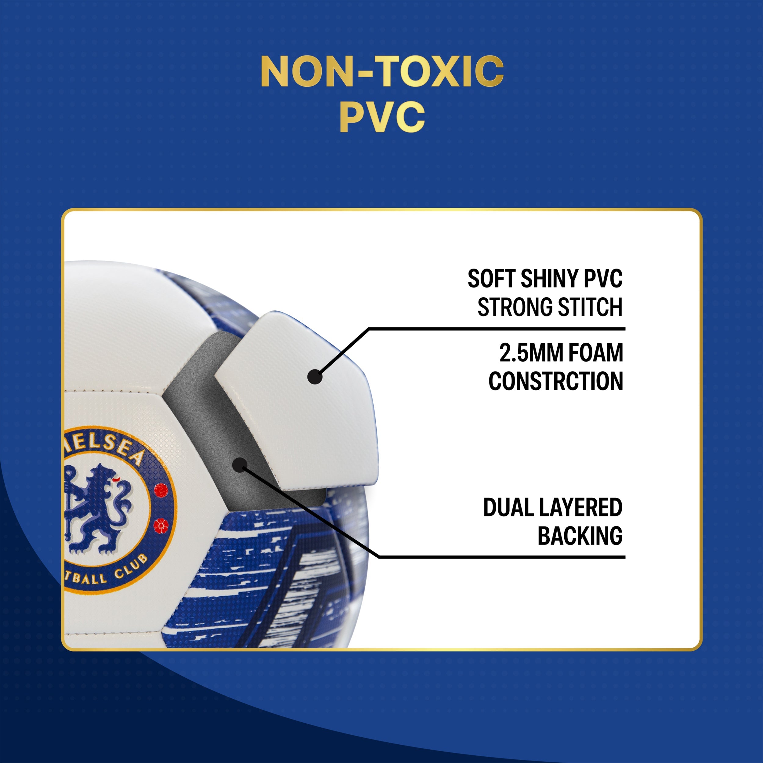 Chelsea FC Soccer Ball - CHL167BLT