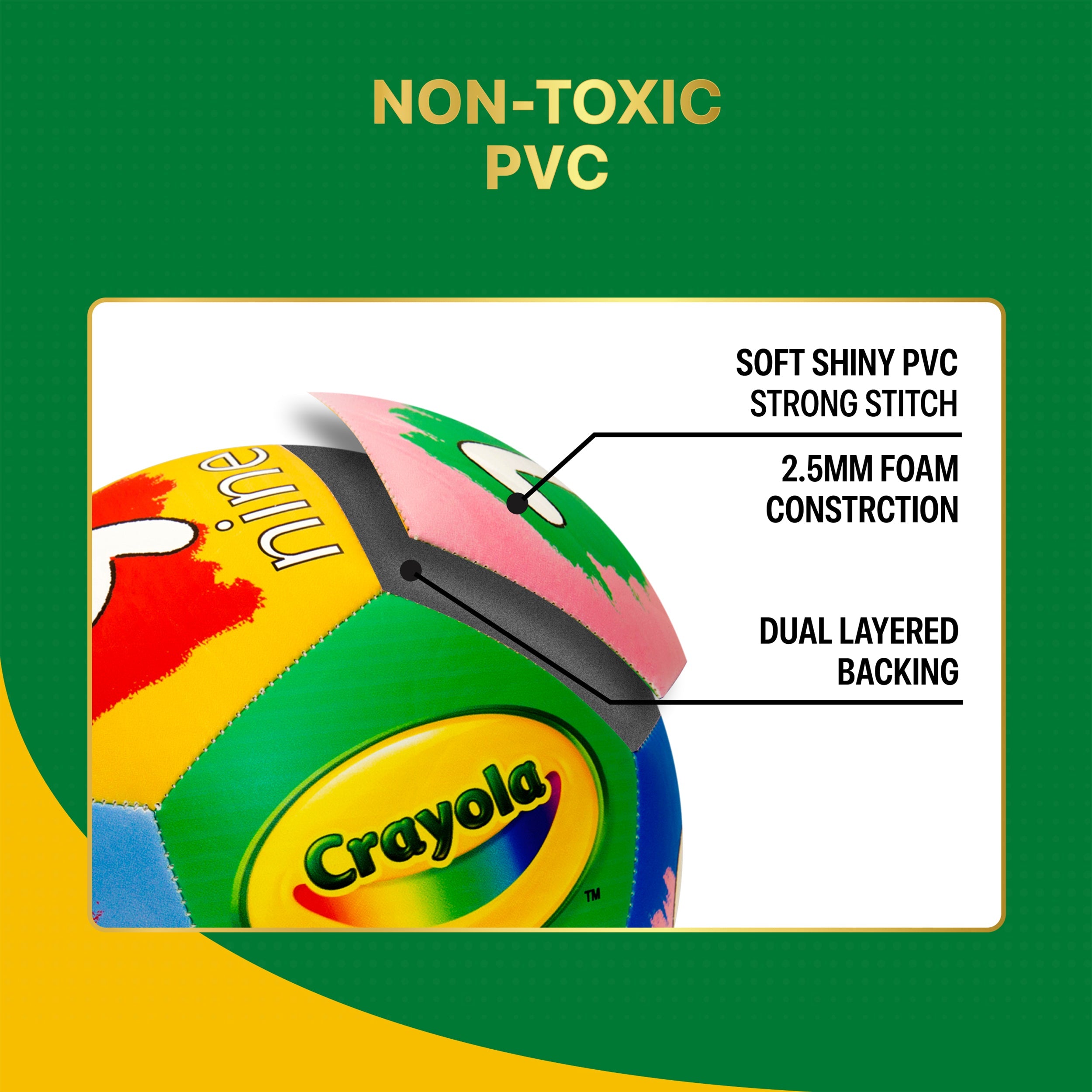 Crayola Soccer Ball CRAY201BL  - Numbers Explorer