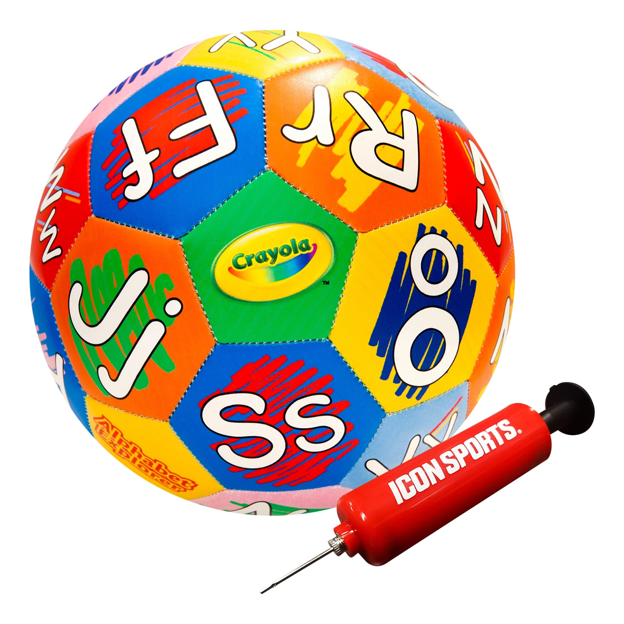 Crayola Soccer Ball CRAY202BL  - Alphabet Explorer