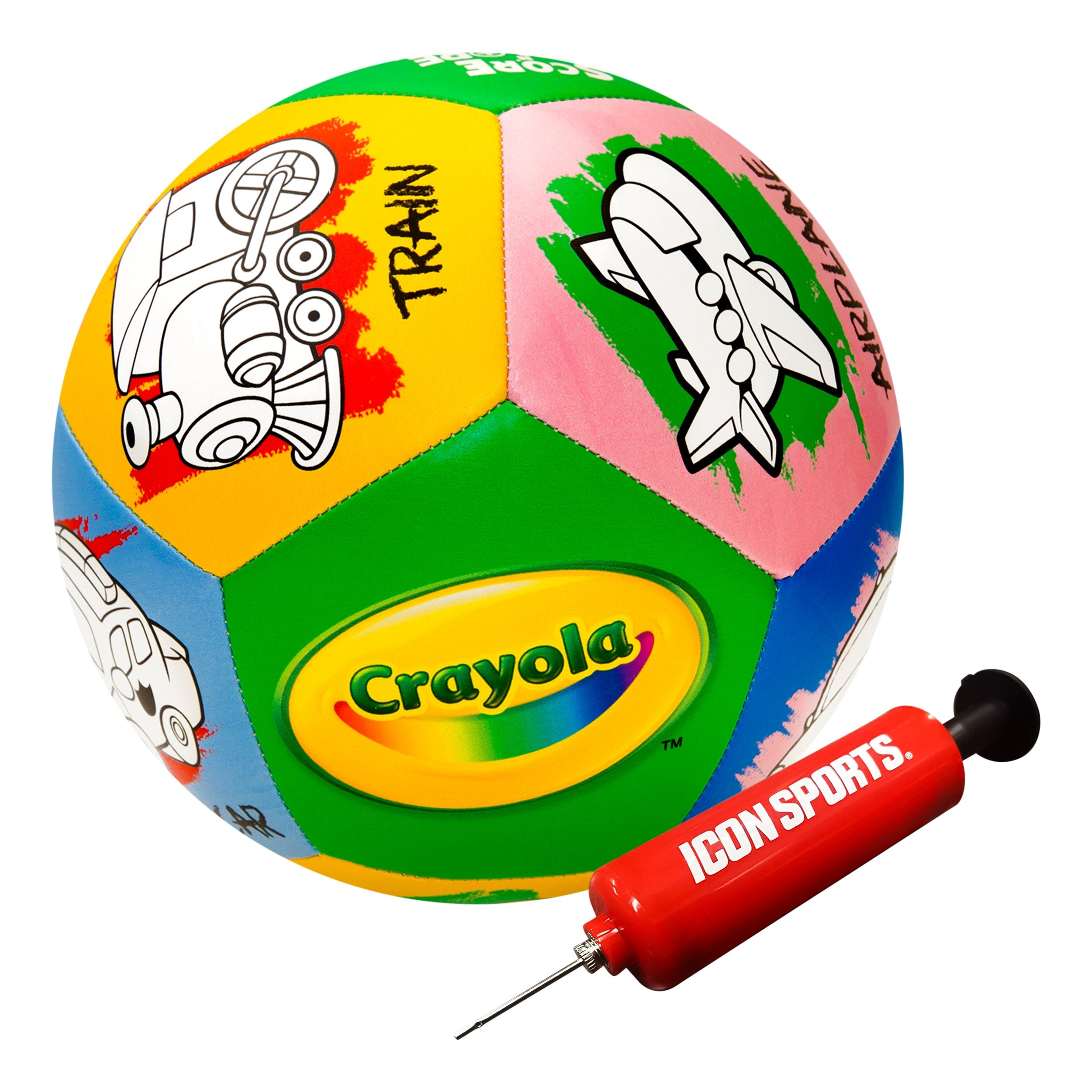 Crayola Soccer Ball CRAY203BL  - Transportation Explorer