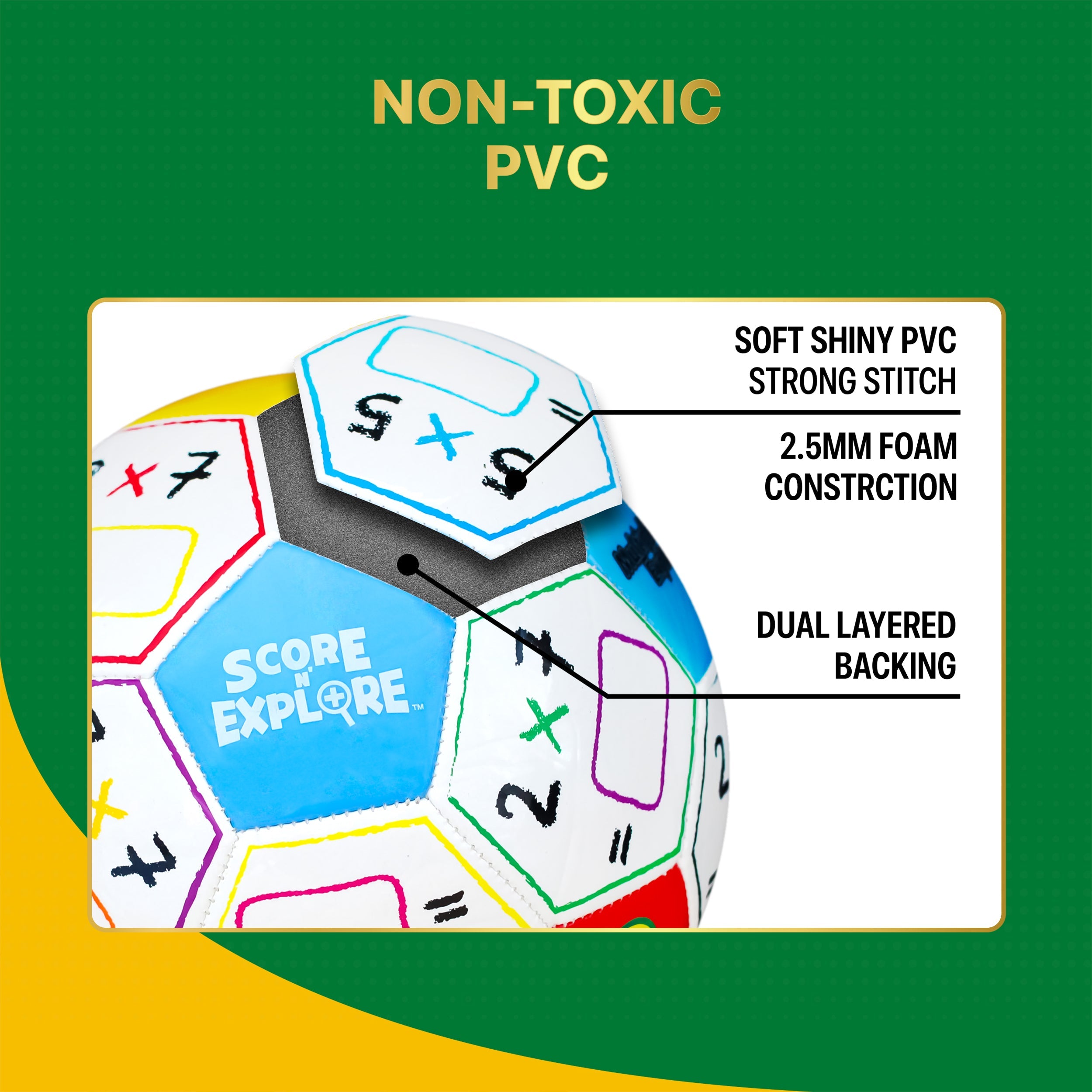 Crayola Soccer Ball CRAY206BL  - Multiplication Box Explorer