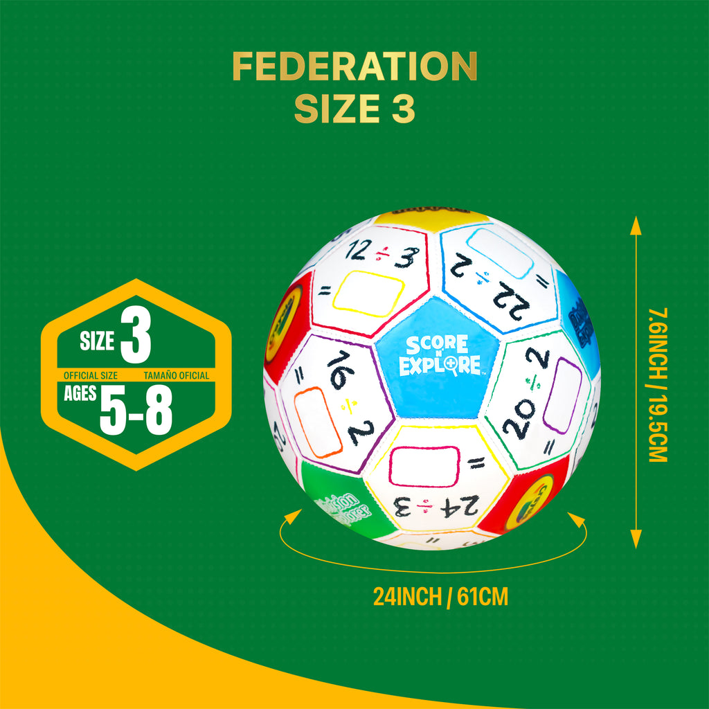 Crayola Soccer Ball CRAY207BL  - Division Explorer - Size 3