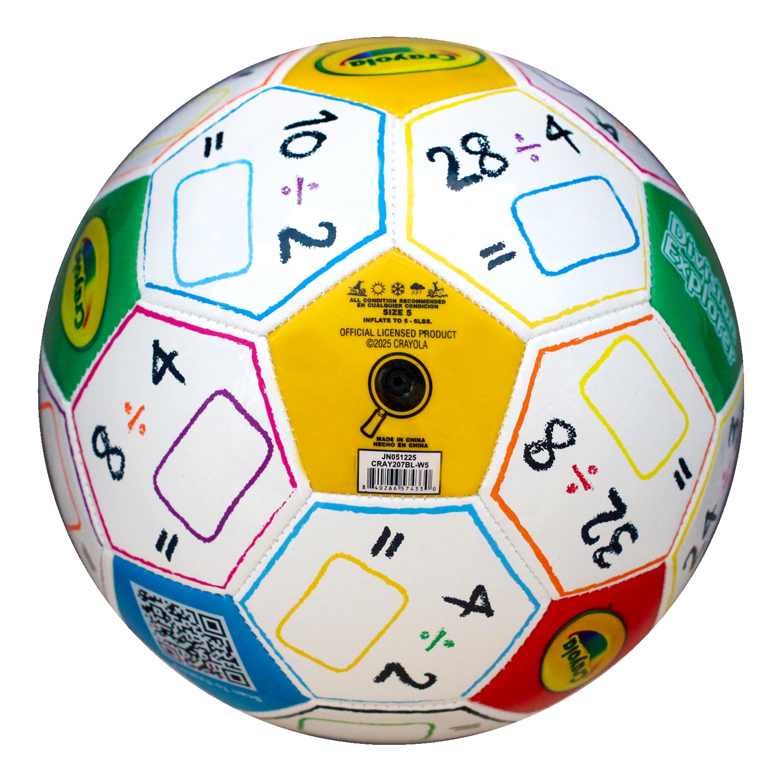 Crayola Soccer Ball CRAY207BL  - Division Explorer