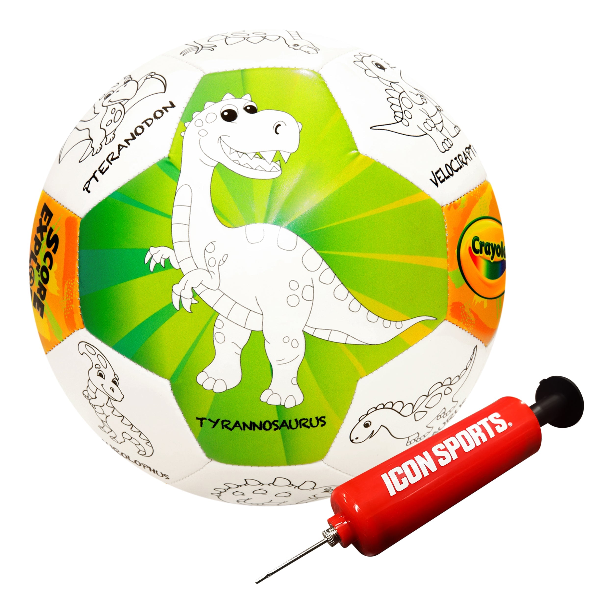 Crayola Soccer Ball CRAY300BL - Dinosaur Explorer
