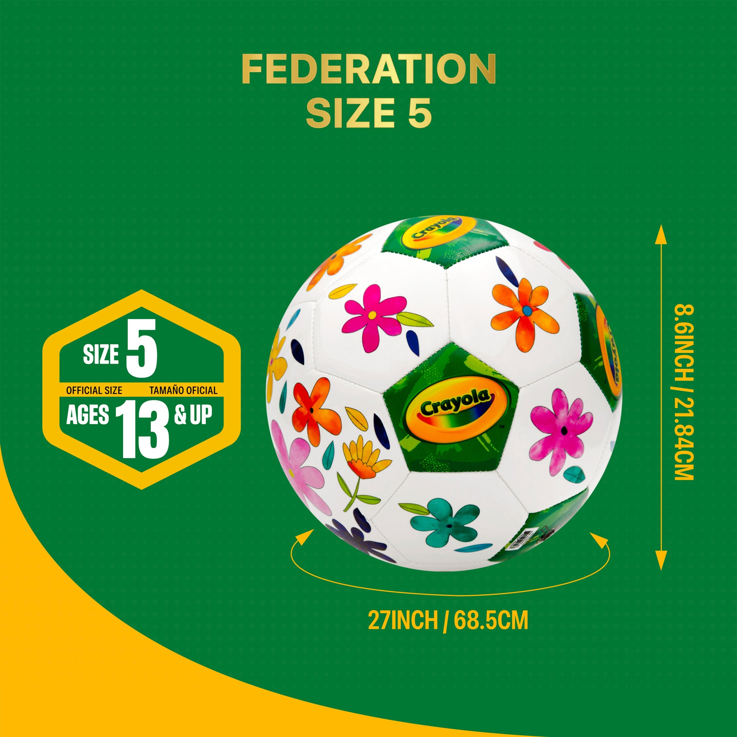 Crayola Soccer Ball CRAY401BL  - Flower Explorer