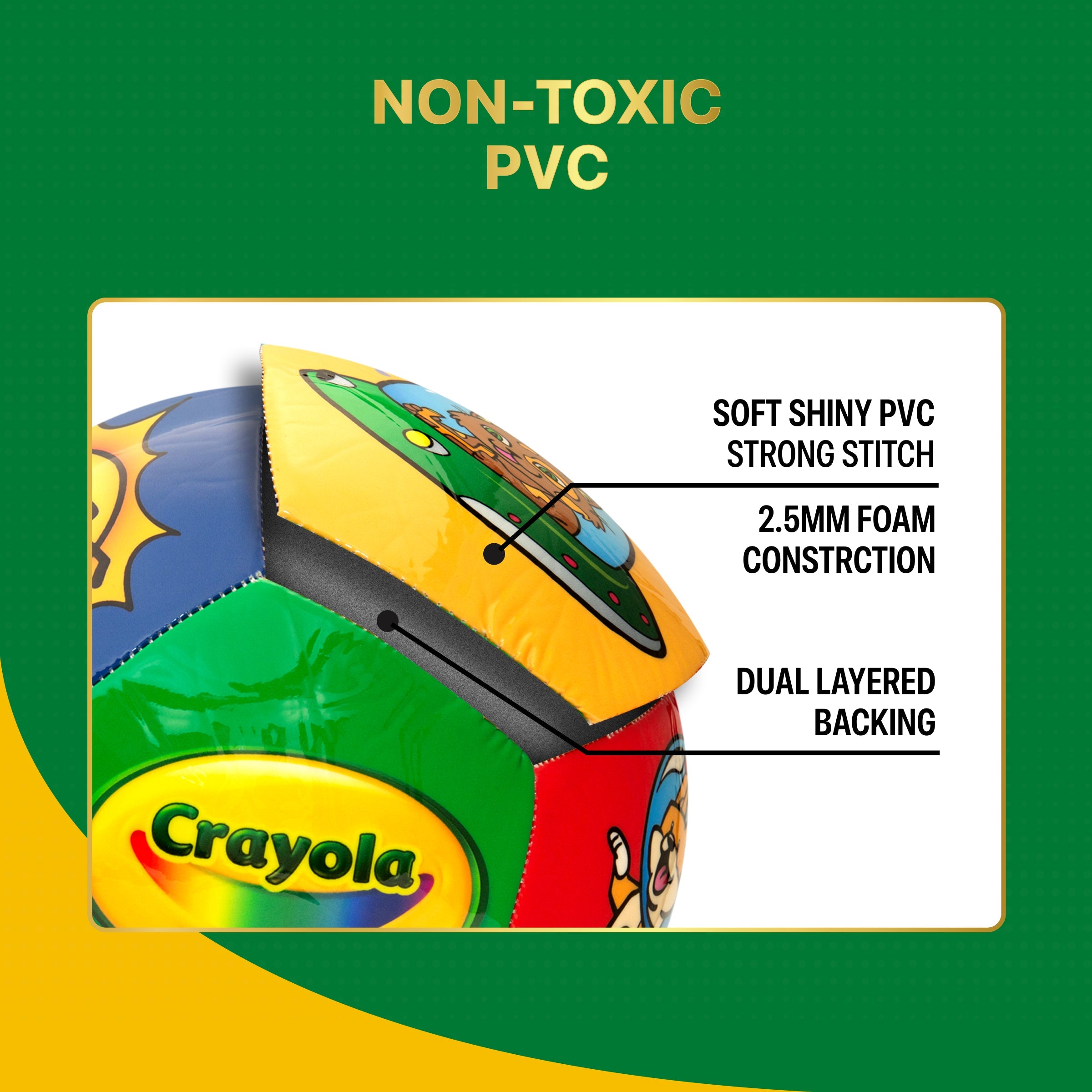 Crayola Soccer Ball CRAY408BL  - Space Explorer