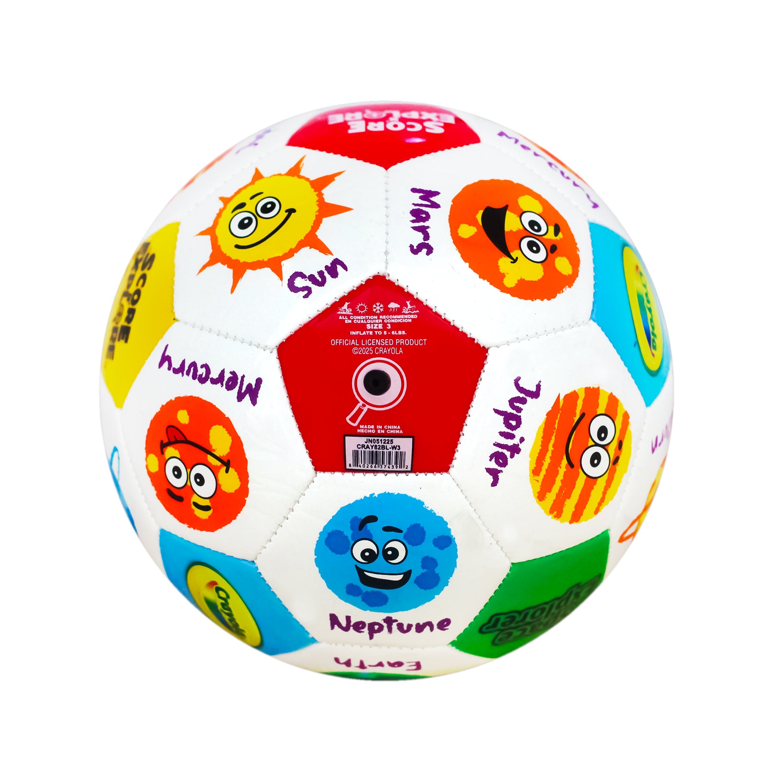 Crayola Soccer Ball CRAY82BL  - Galaxy Explorer