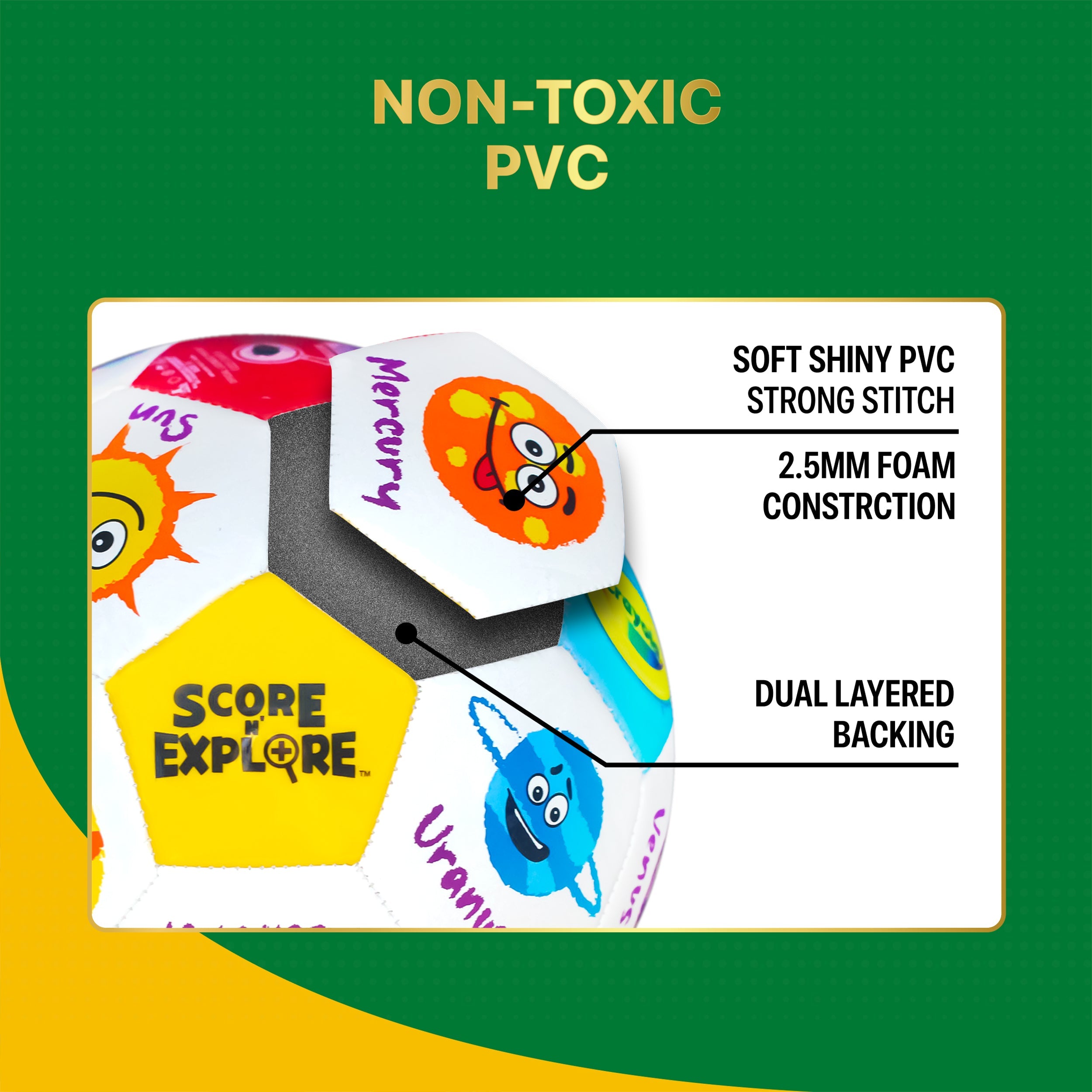 Crayola Soccer Ball CRAY82BL  - Galaxy Explorer