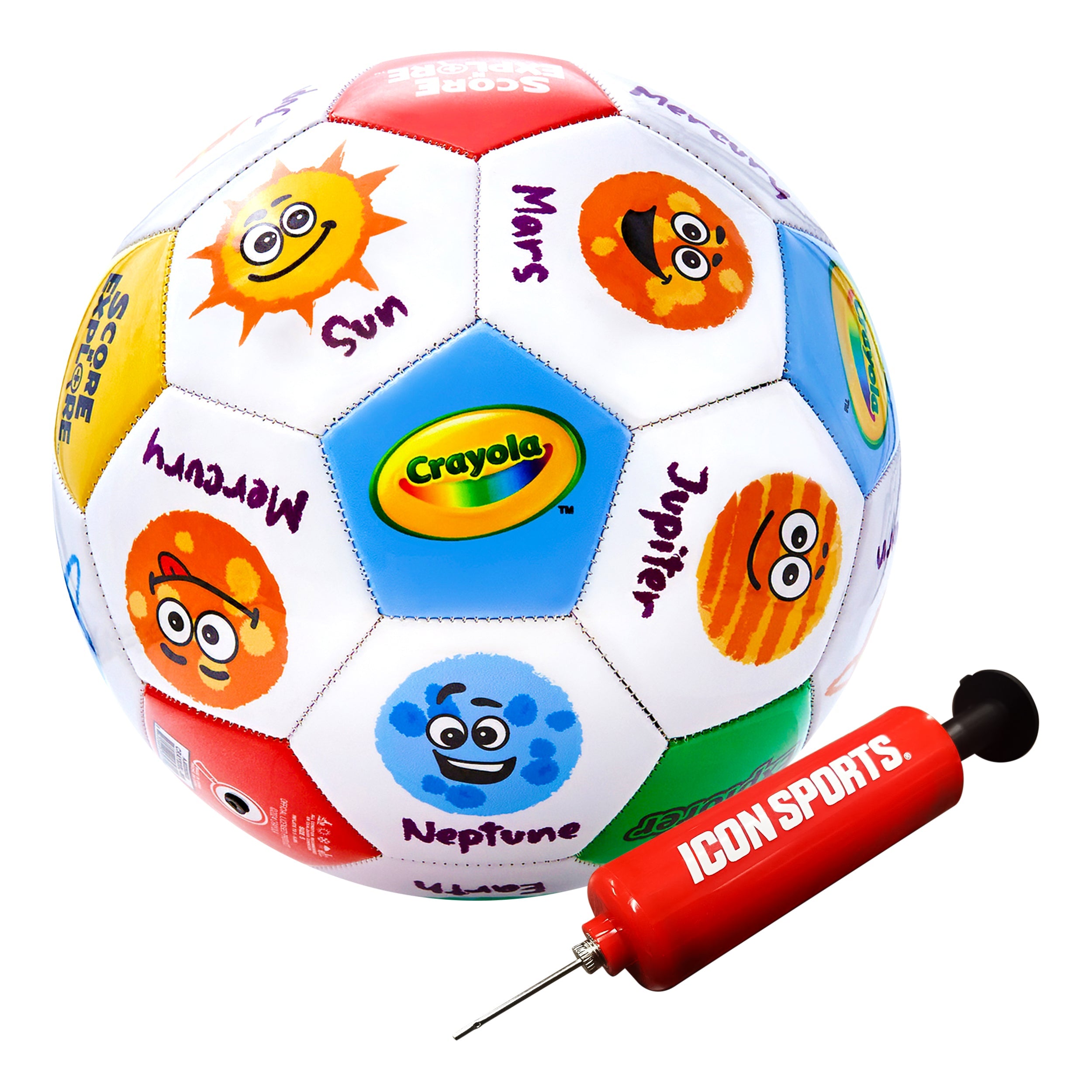 Crayola Soccer Ball CRAY82BL  - Galaxy Explorer