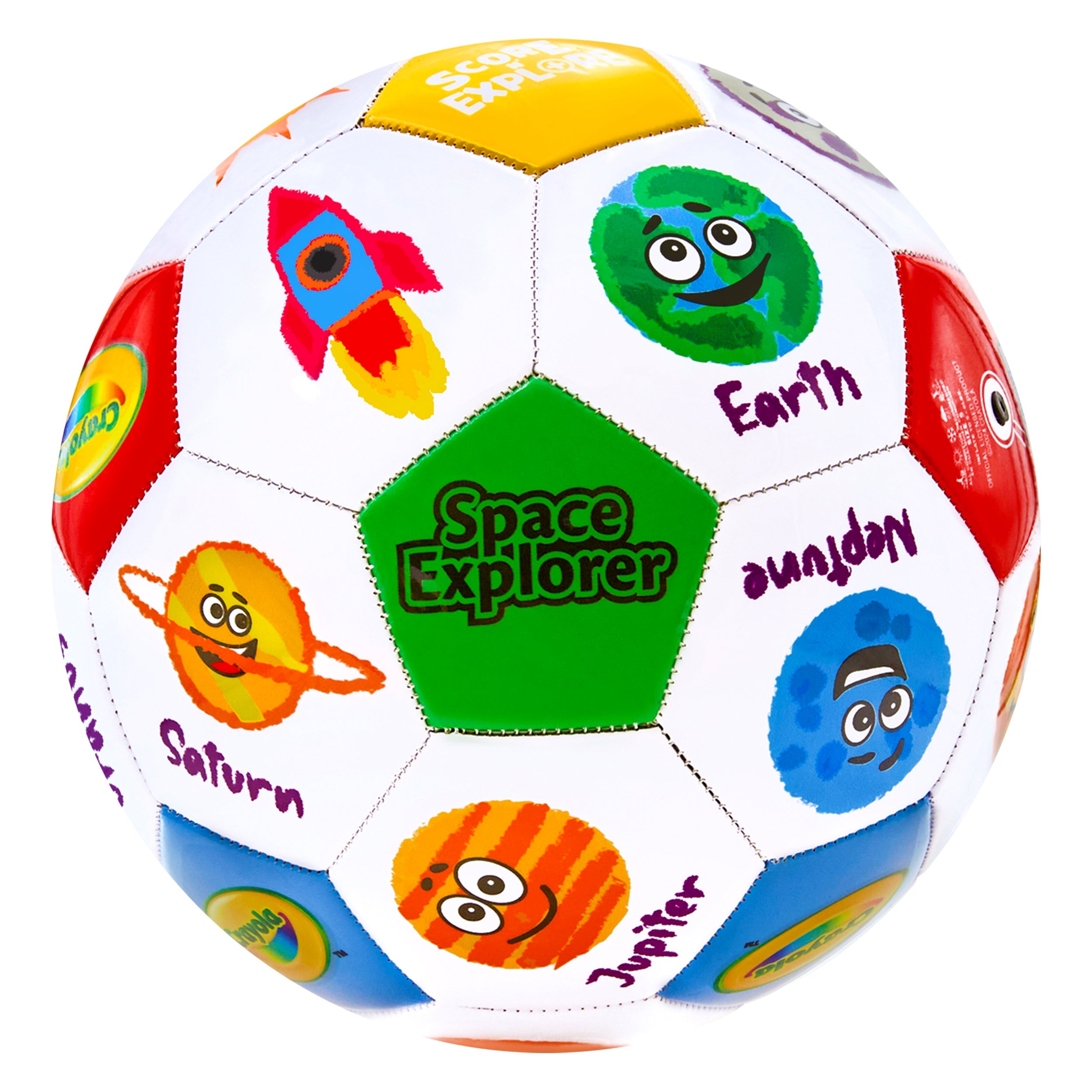Crayola Soccer Ball CRAY82BL  - Galaxy Explorer
