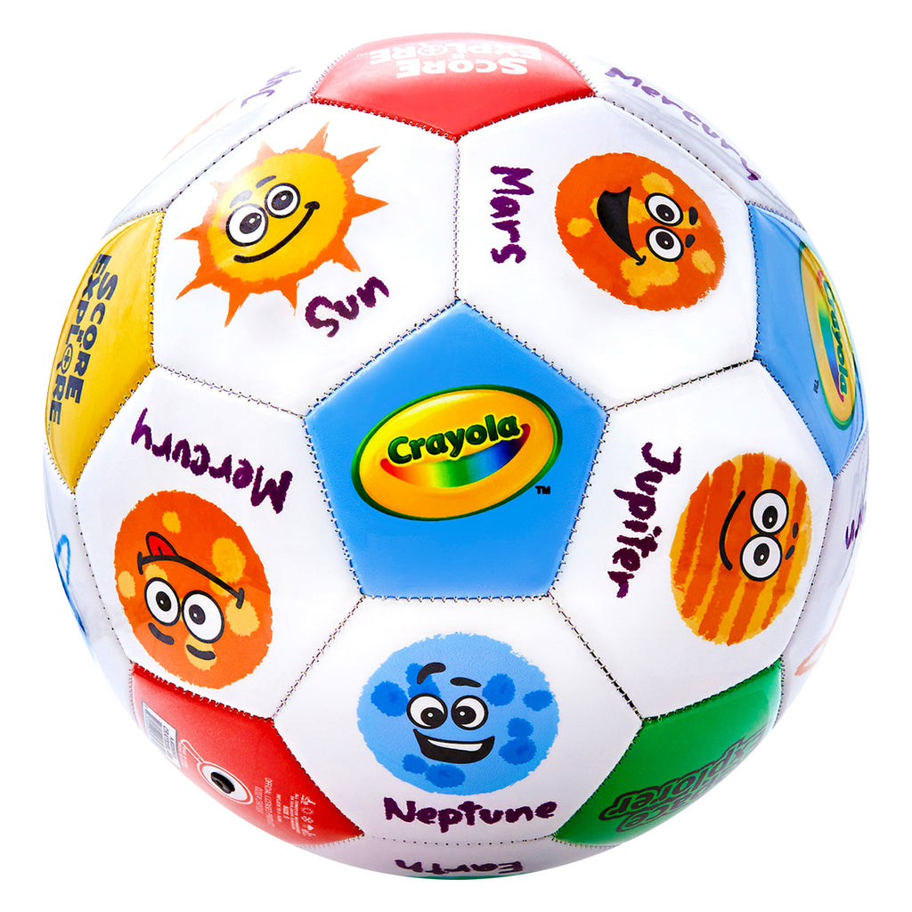 Crayola Soccer Ball CRAY82BL - Galaxy Explorer - Size 5