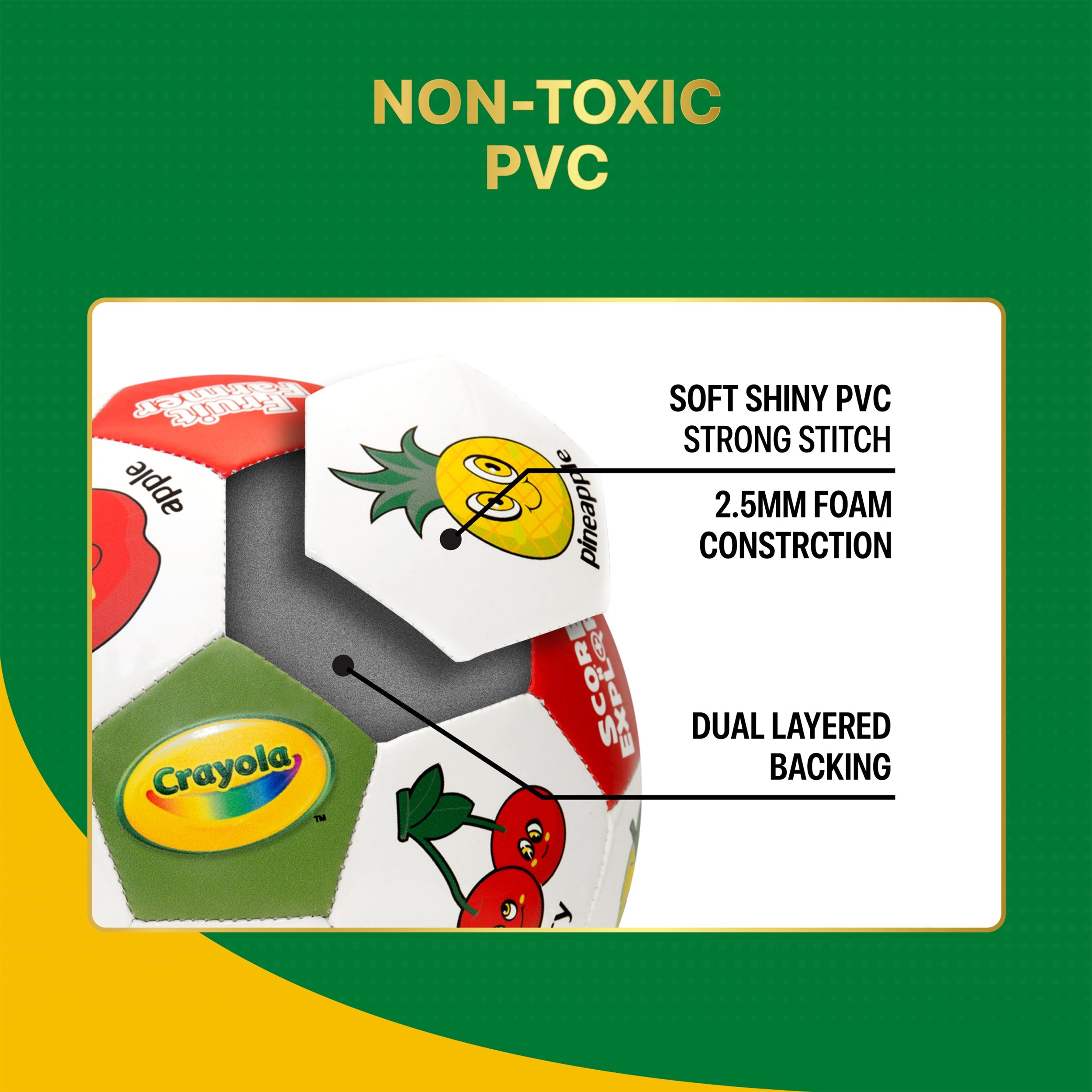 Crayola Soccer Ball CRAY85BL  - Fruit Farmer Explorer