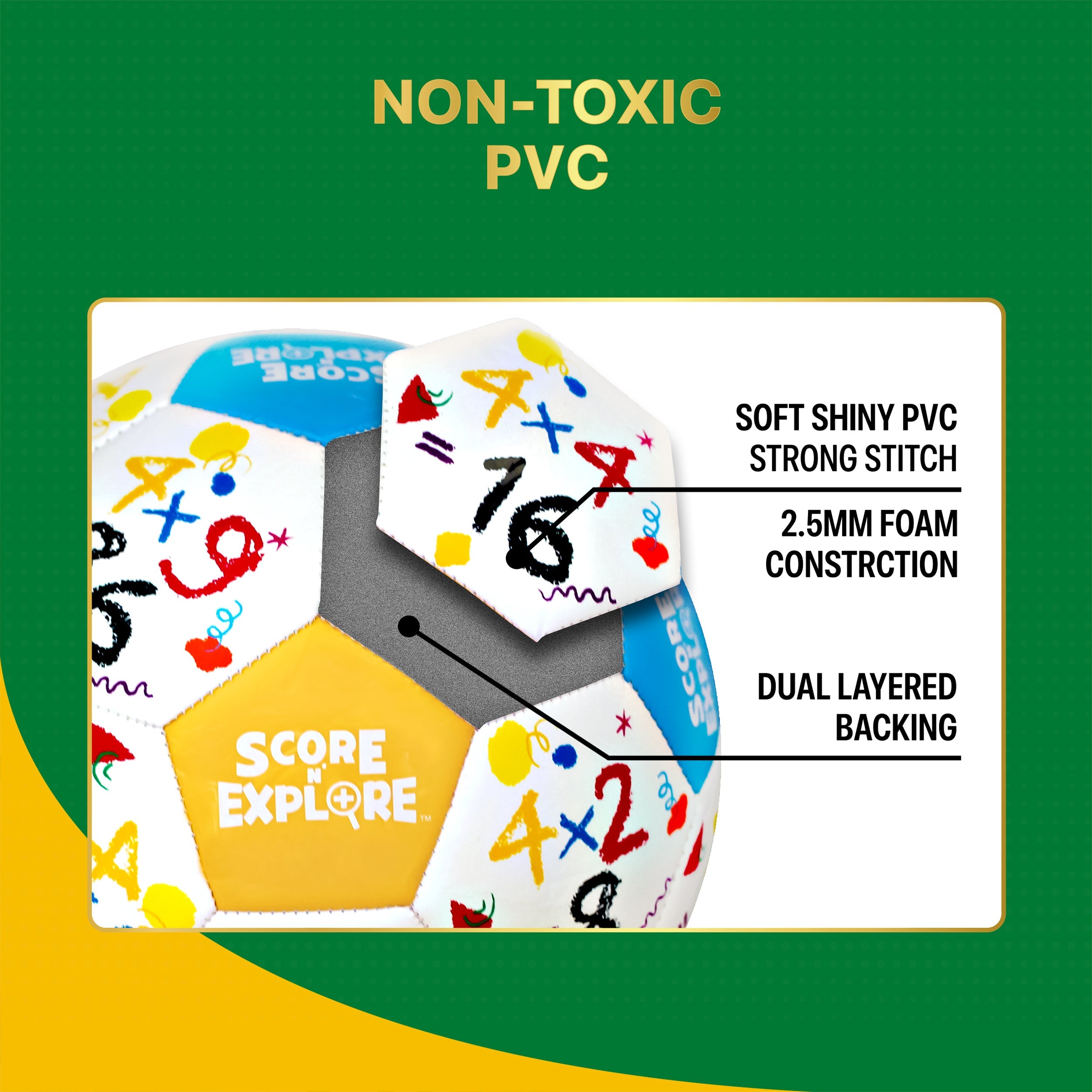 Crayola Soccer Ball CRAY88BL  - Multiplication Explorer