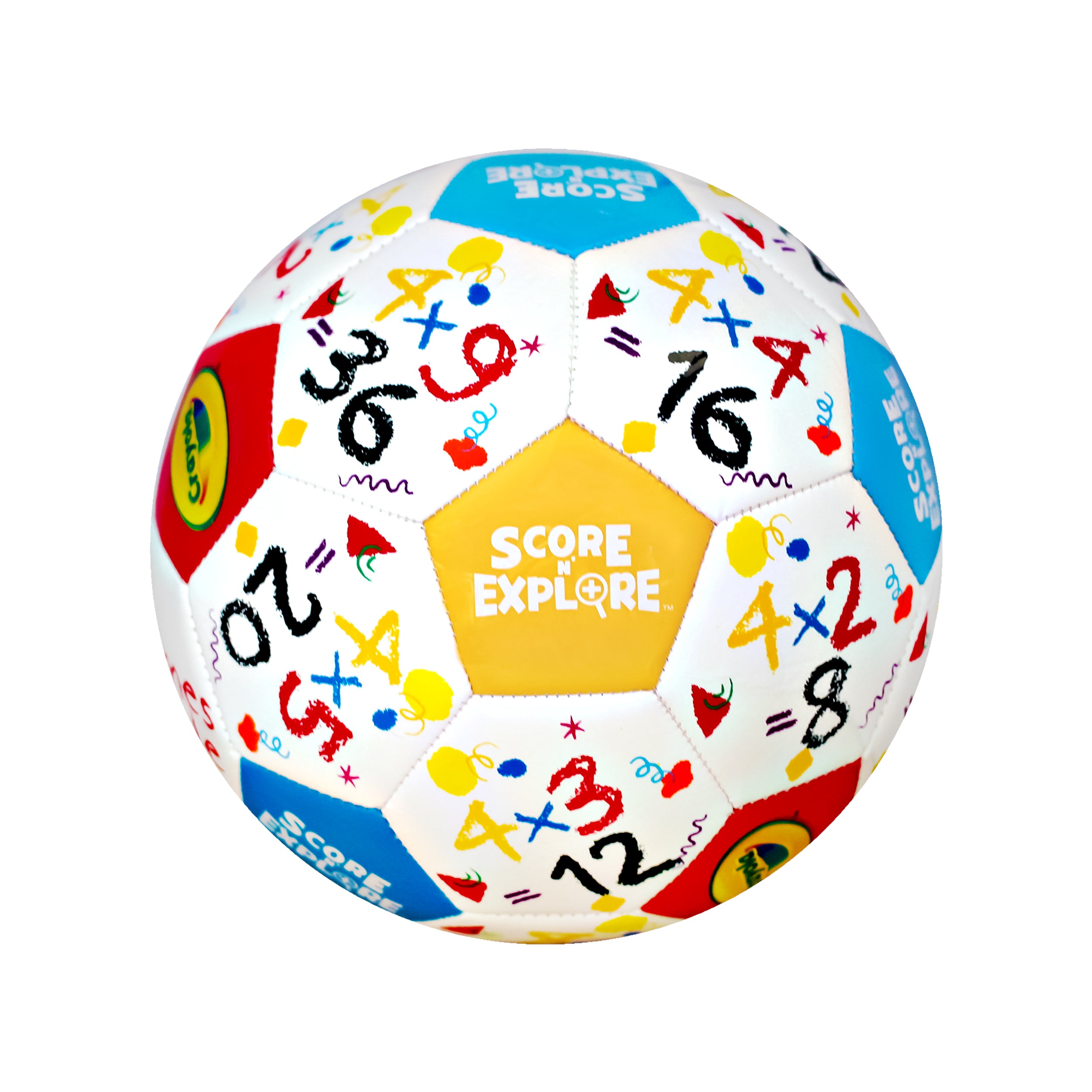 Crayola Soccer Ball CRAY88BL - Multiplication Explorer - Size 3