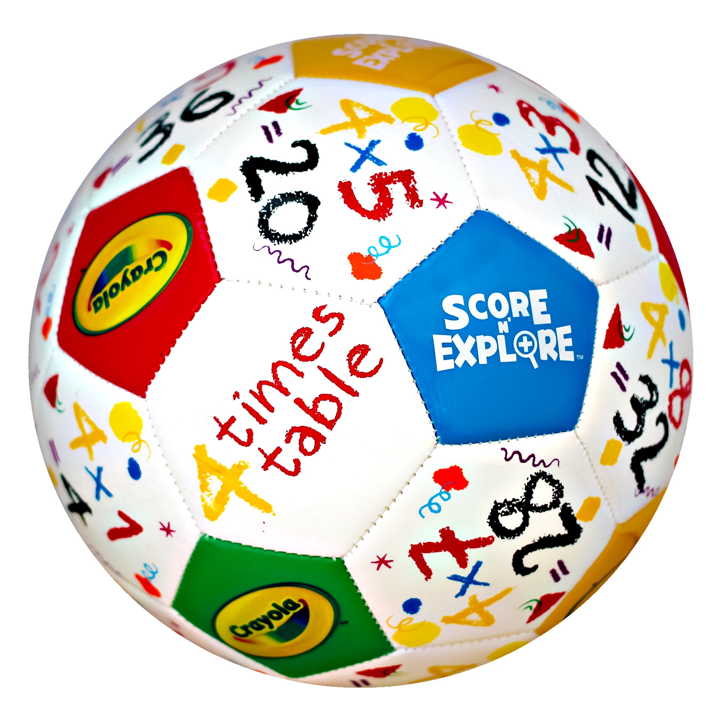 Crayola Soccer Ball CRAY88BL  - Multiplication Explorer
