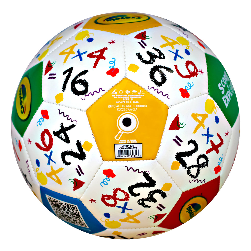 Crayola Soccer Ball CRAY88BL - Multiplication Explorer - Size 5