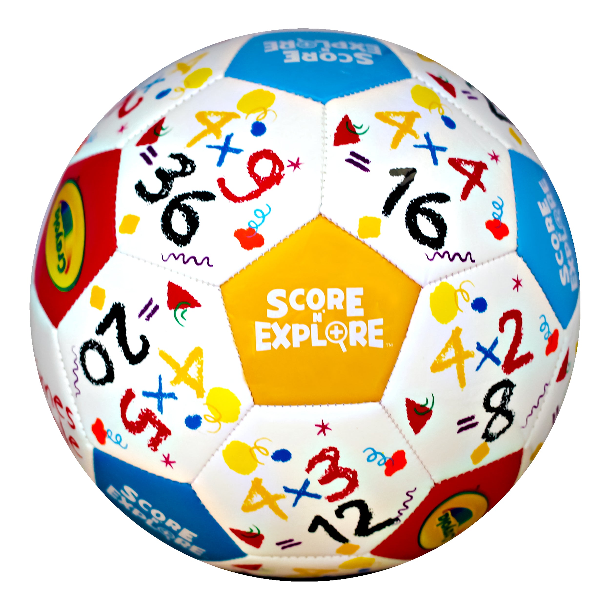 Crayola Soccer Ball CRAY88BL - Multiplication Explorer - Size 5